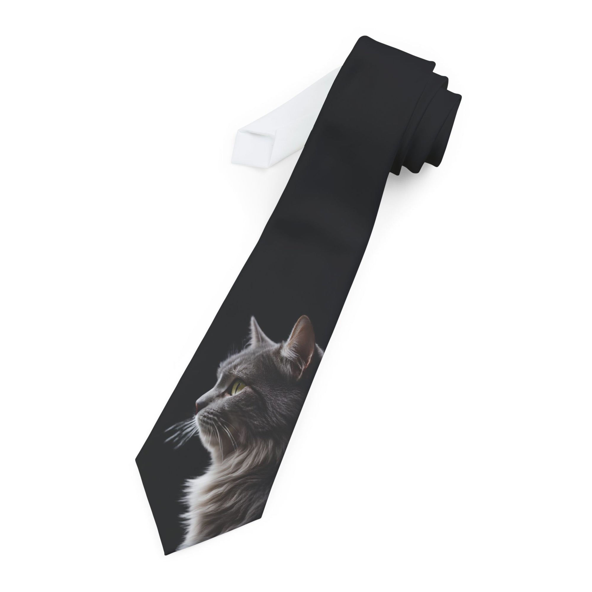 Pensive Kitty Necktie