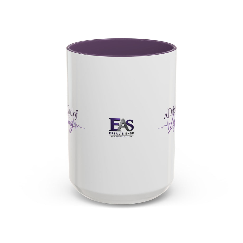A Different Kind of Lightning | Epilepsy Awareness Two-Tone Coffee Mug (11oz/15oz)