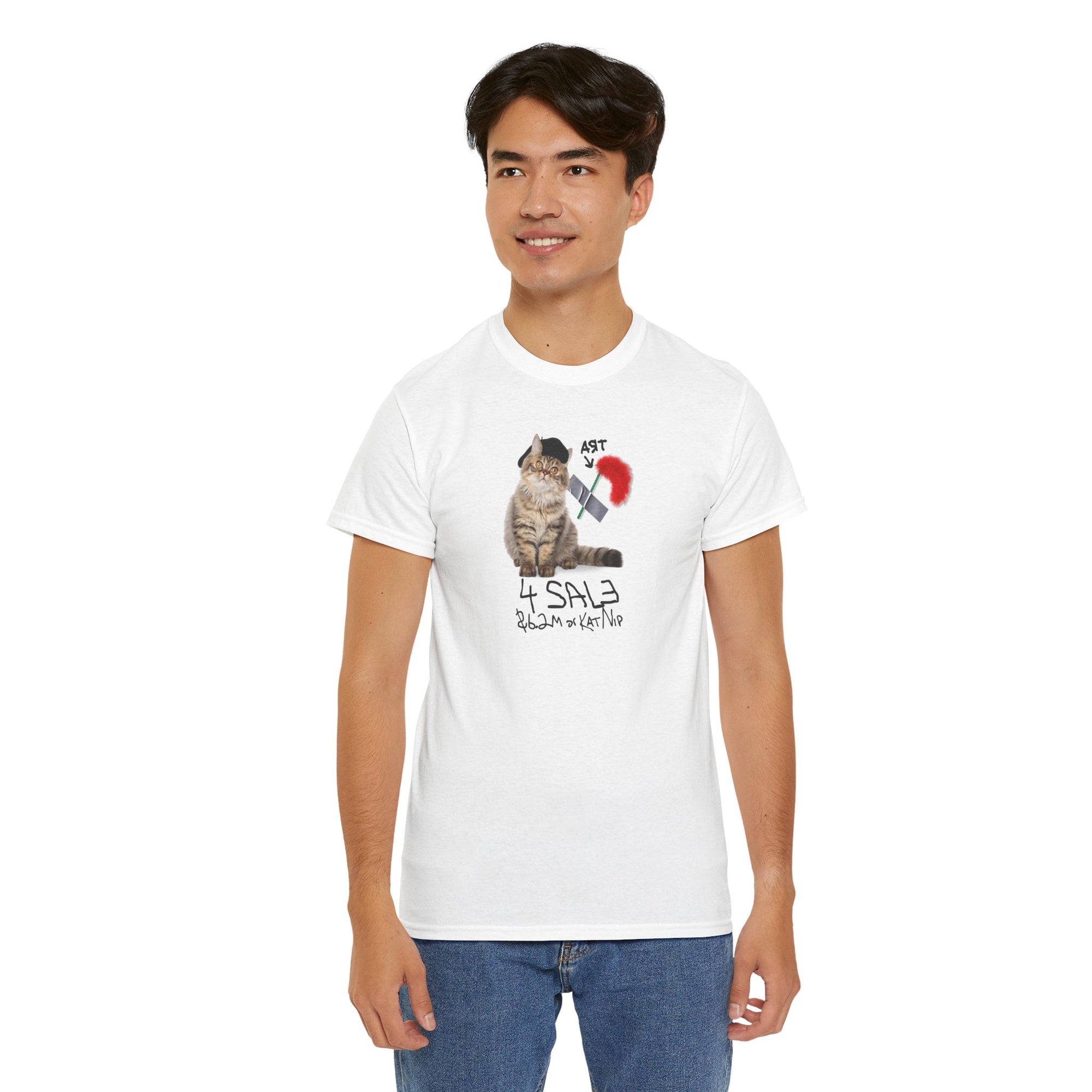 Duct Tape Art Unisex Heavy Cotton Tee