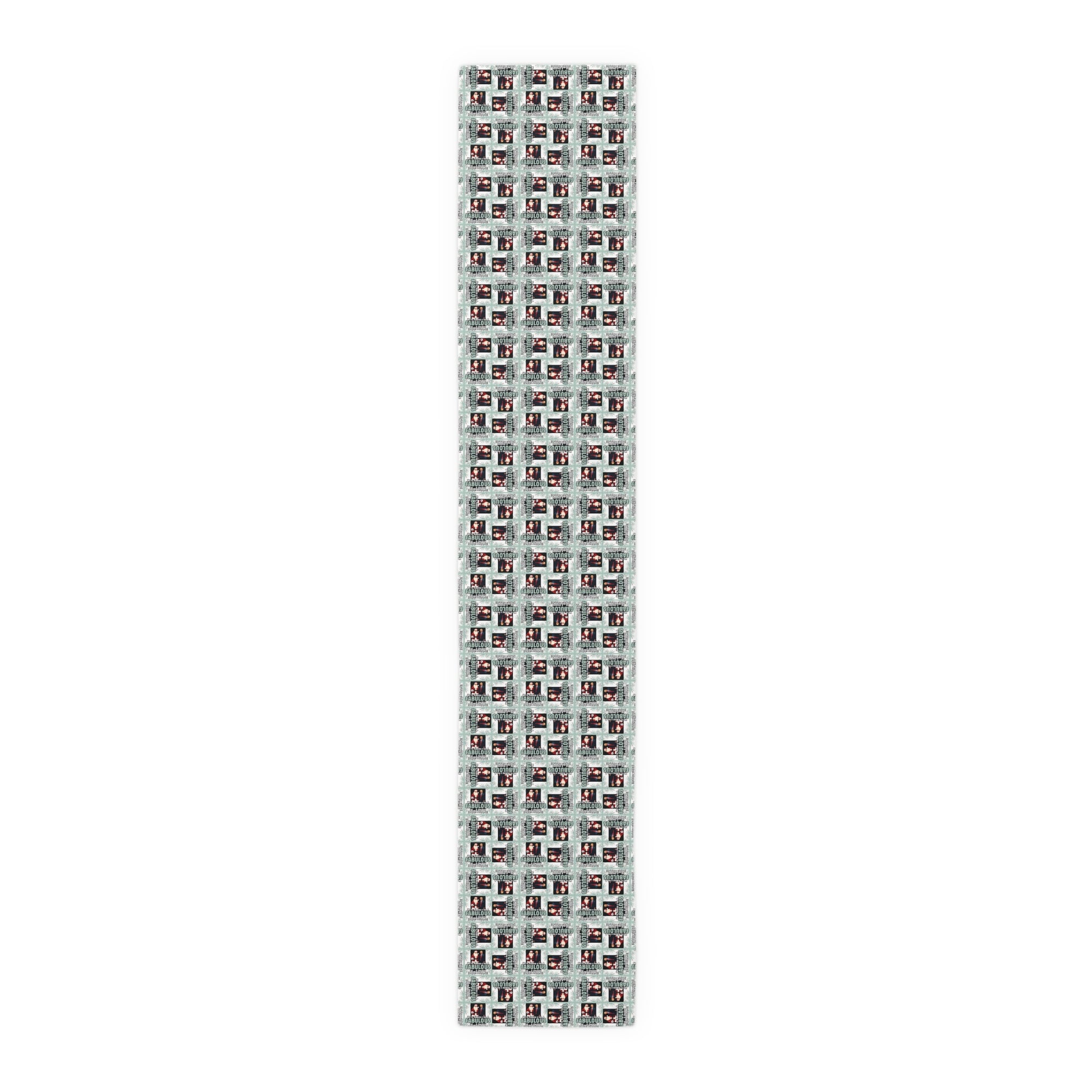 Trump Santa Fabulous List Christmas Table Runner