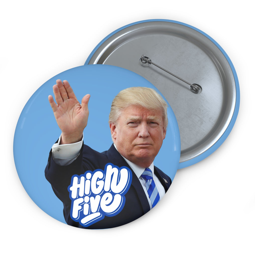 Trump High Five Travel Pin Buttons