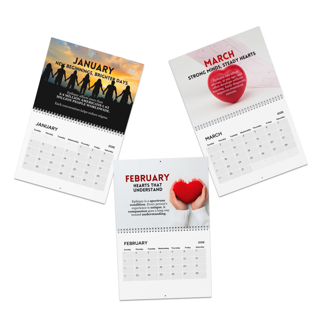 2026 Epilepsy Awareness Calendar - Seize the Moment