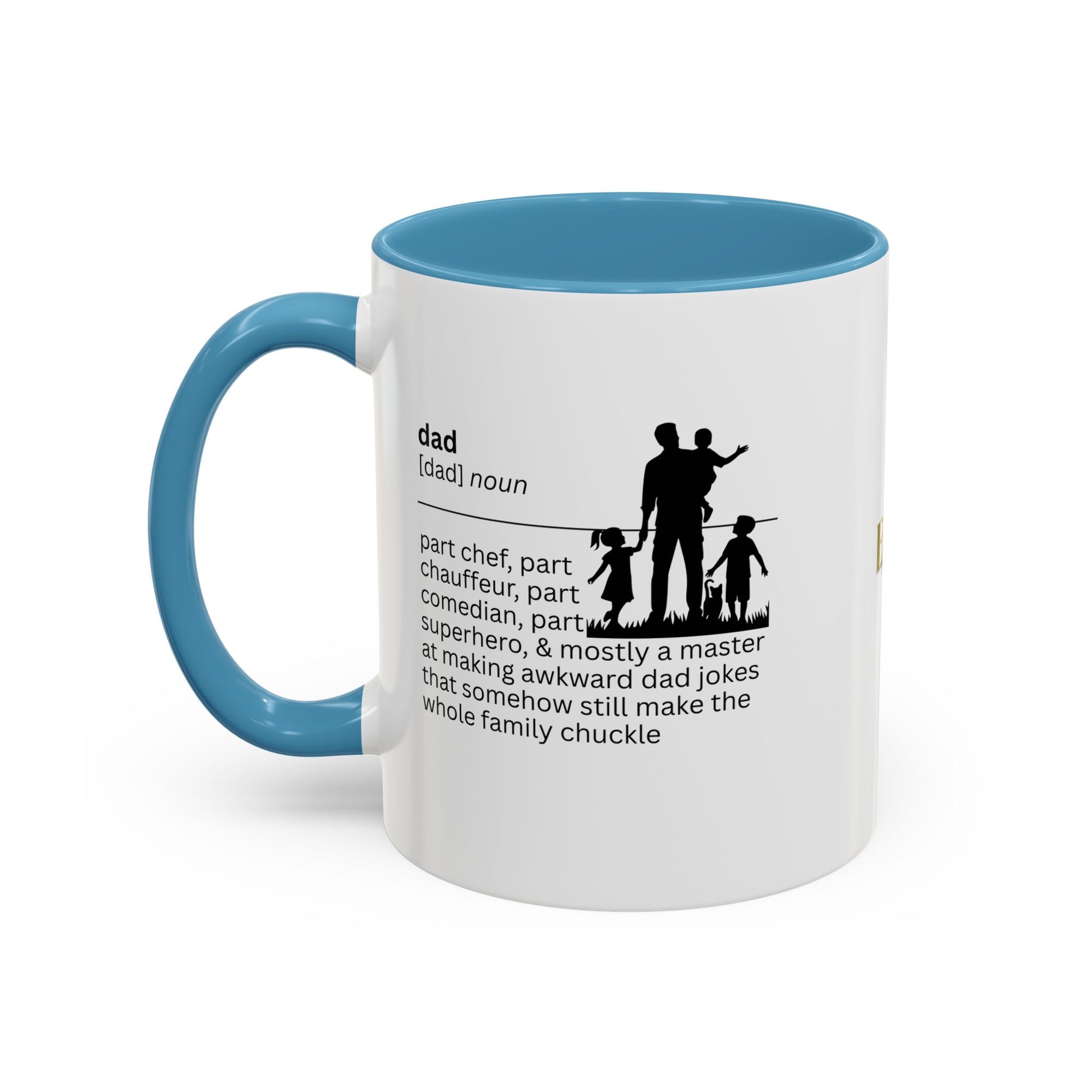 Dad Jokes Accent Coffee Mug - Perfect Gift for Dads