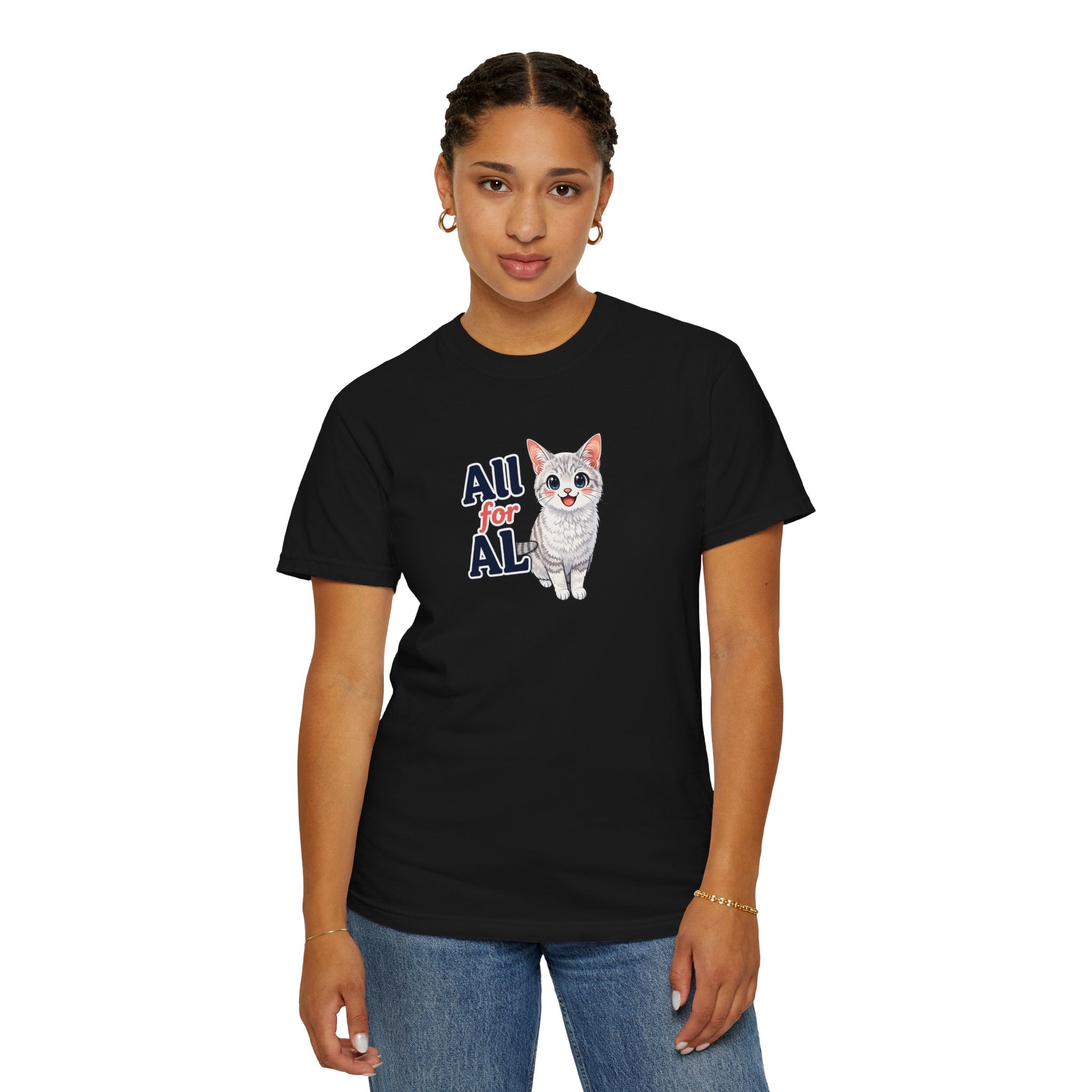 All for AL Cat Graphic T-Shirt