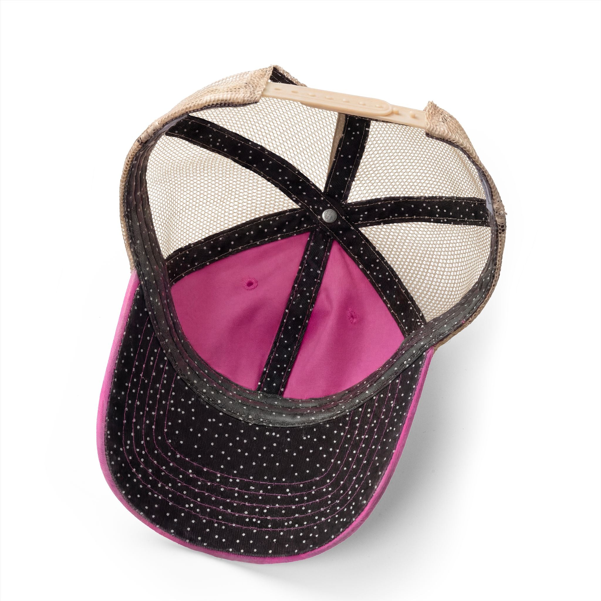 Purr More, Worry Less Women’s Ponytail Trucker Hat
