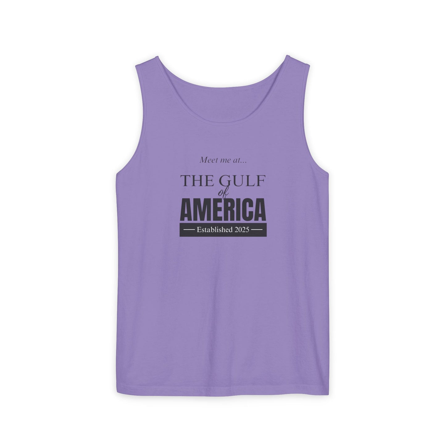 Gulf of America Unisex Garment-Dyed Tank Top
