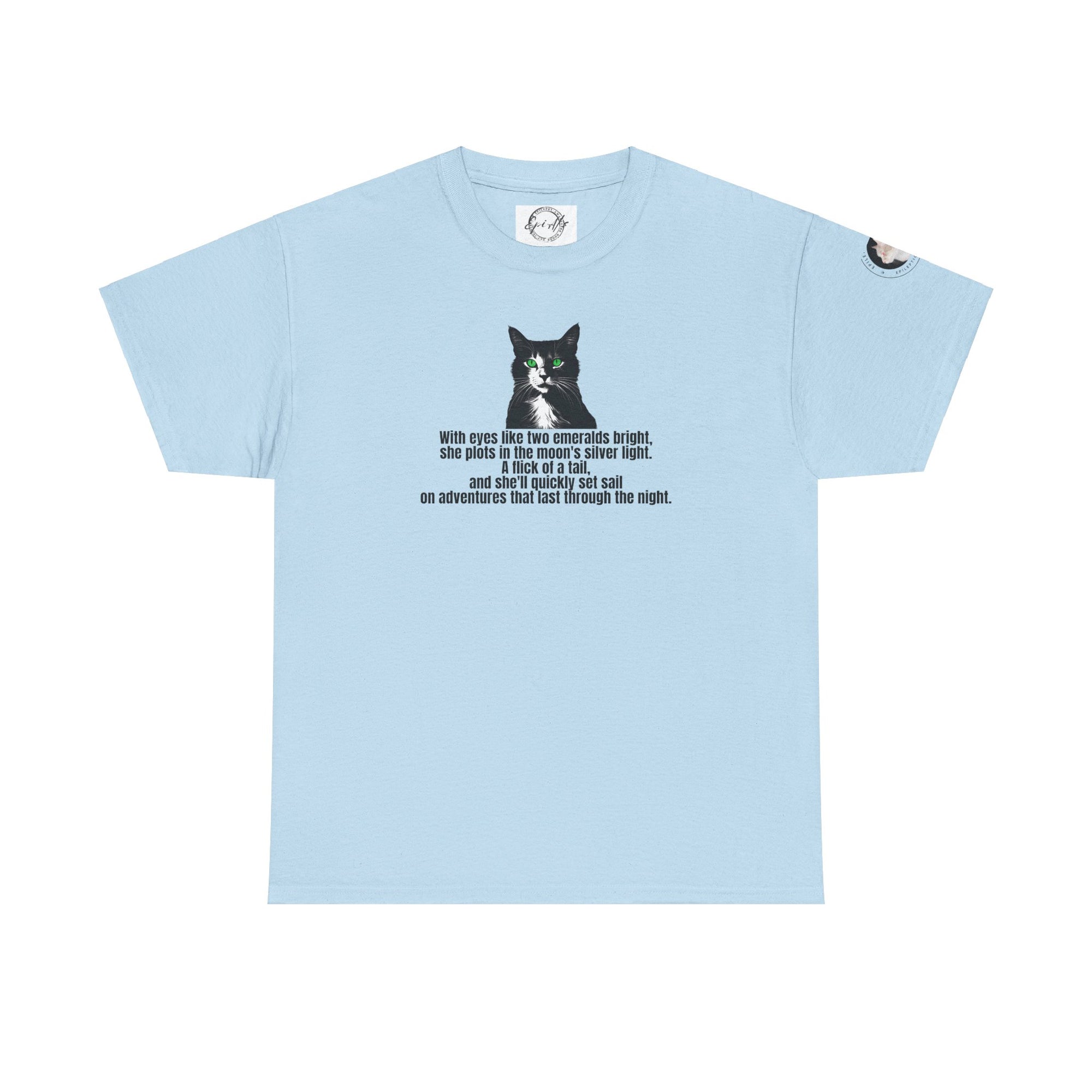 Emerald Eyed Mischief Unisex Heavy Cotton Tee