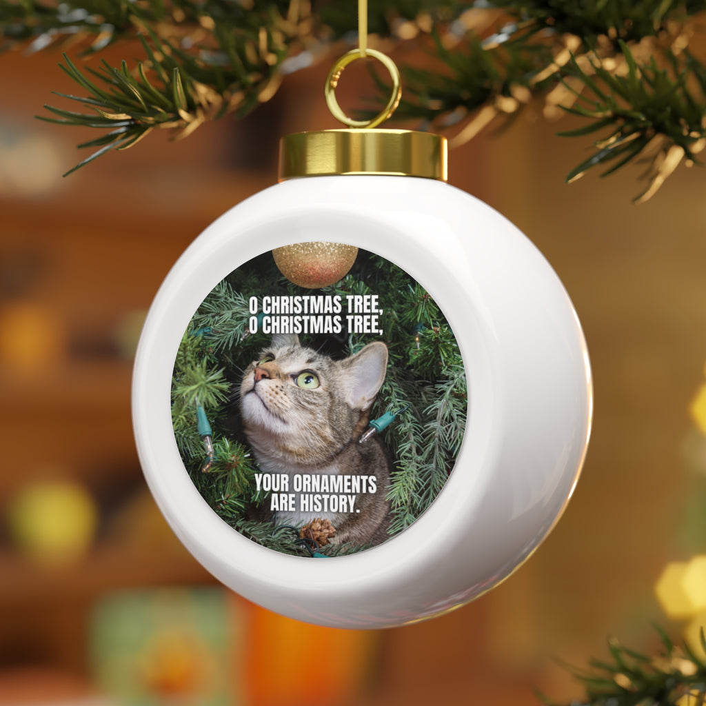 O Christmas Tree Ball Ornament
