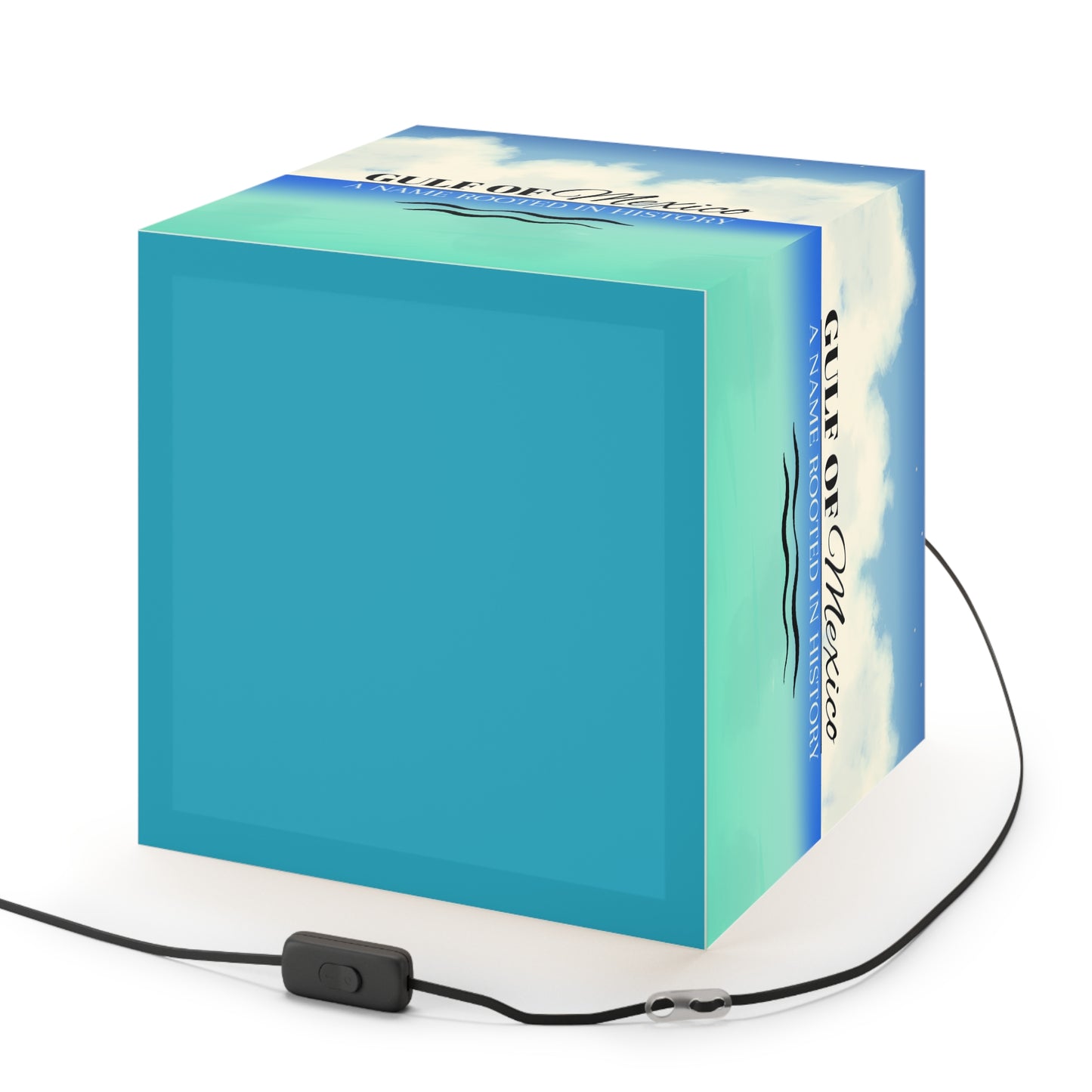 Gulf of Mexico Light Cube Lamp