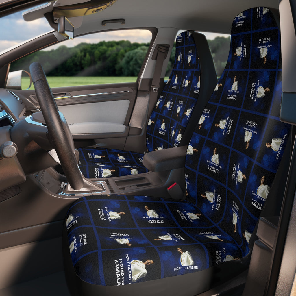 Voted for Kamala Car Seat Covers Printify