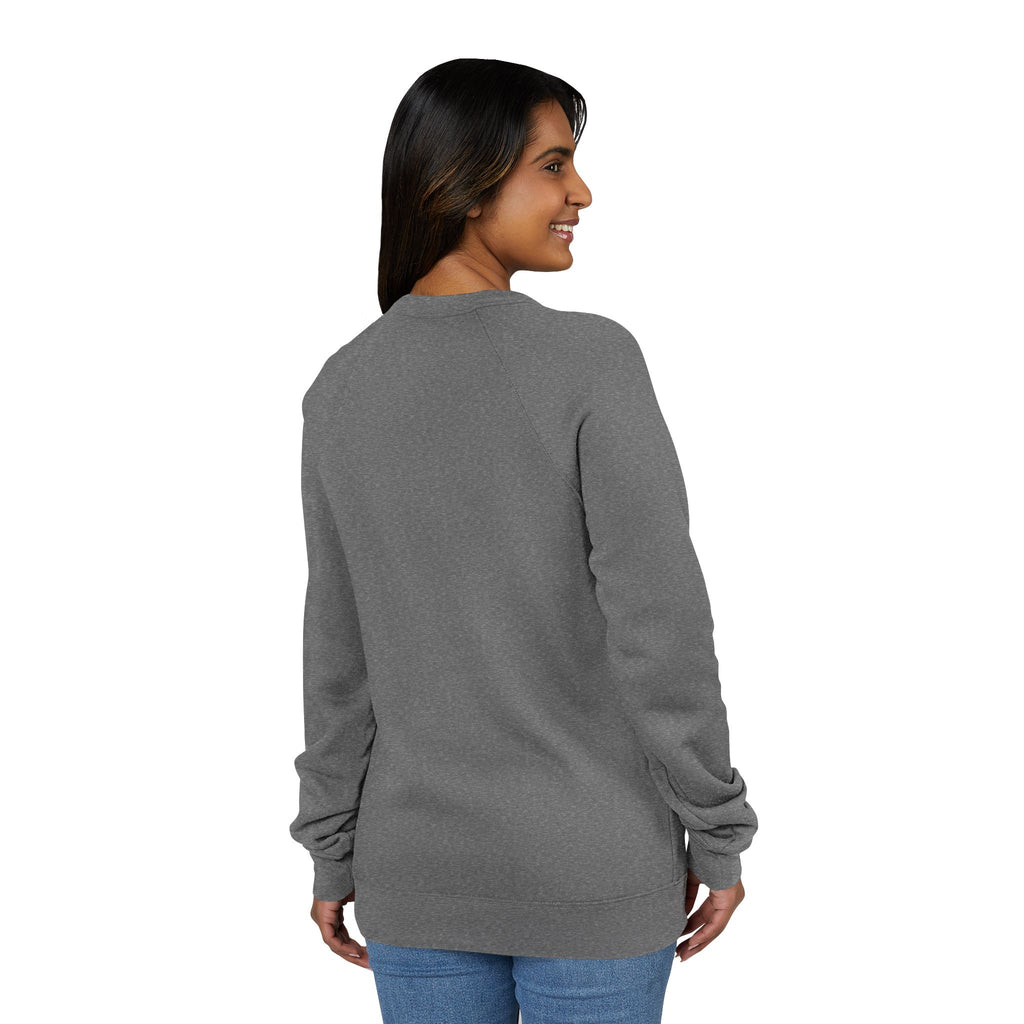 Mildly Possessed Black Cat Raglan Sweatshirt