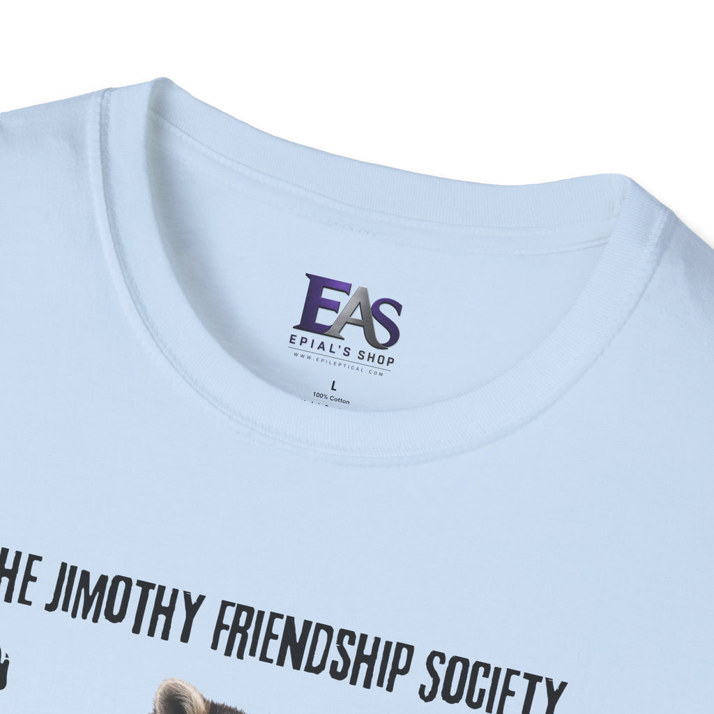 The Jimothy Friendship Society T-Shirt | Raccoon and Kitten Tee