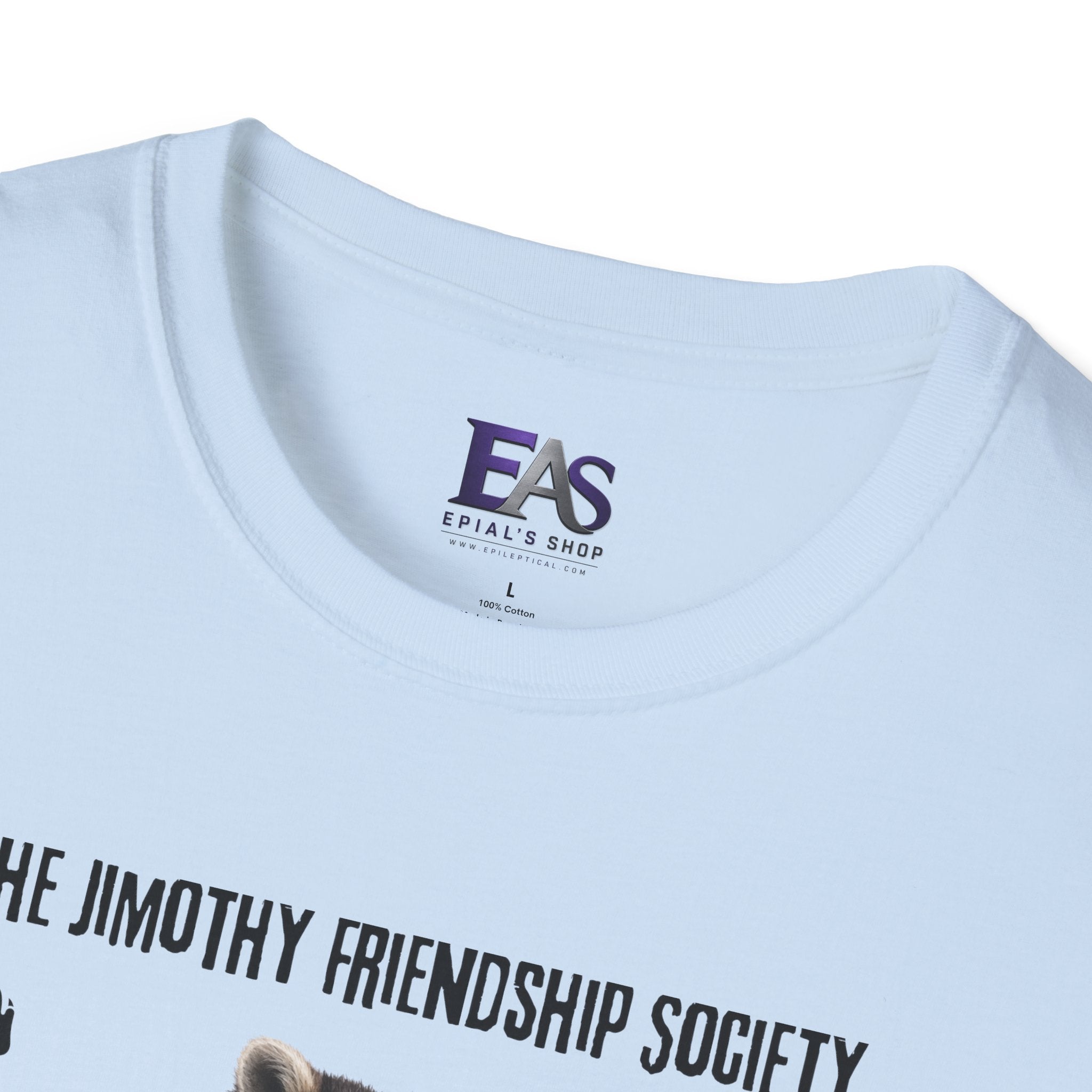 The Jimothy Friendship Society T-Shirt | Raccoon and Kitten Tee