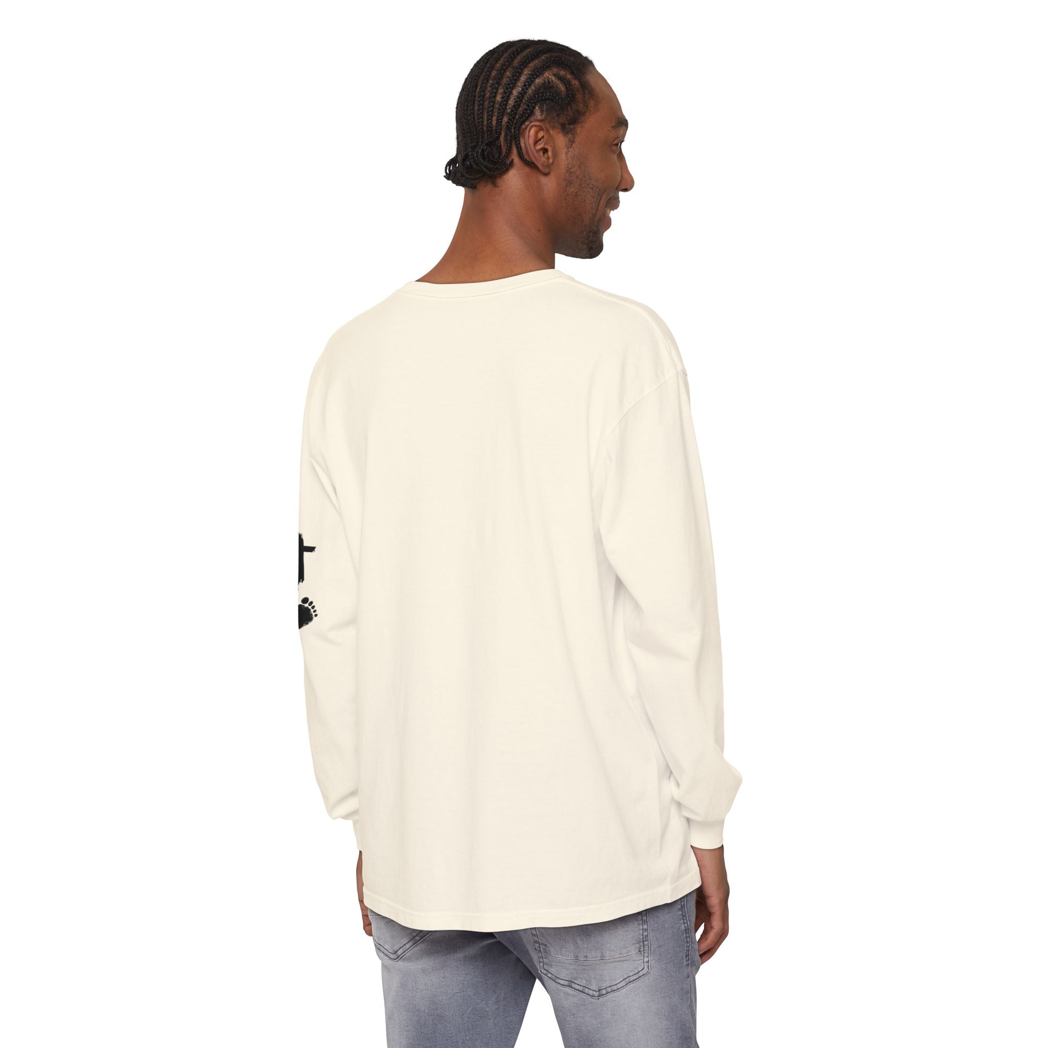 Jesus Loves You. Bigfoot’s Undecided. Long Sleeve Shirt