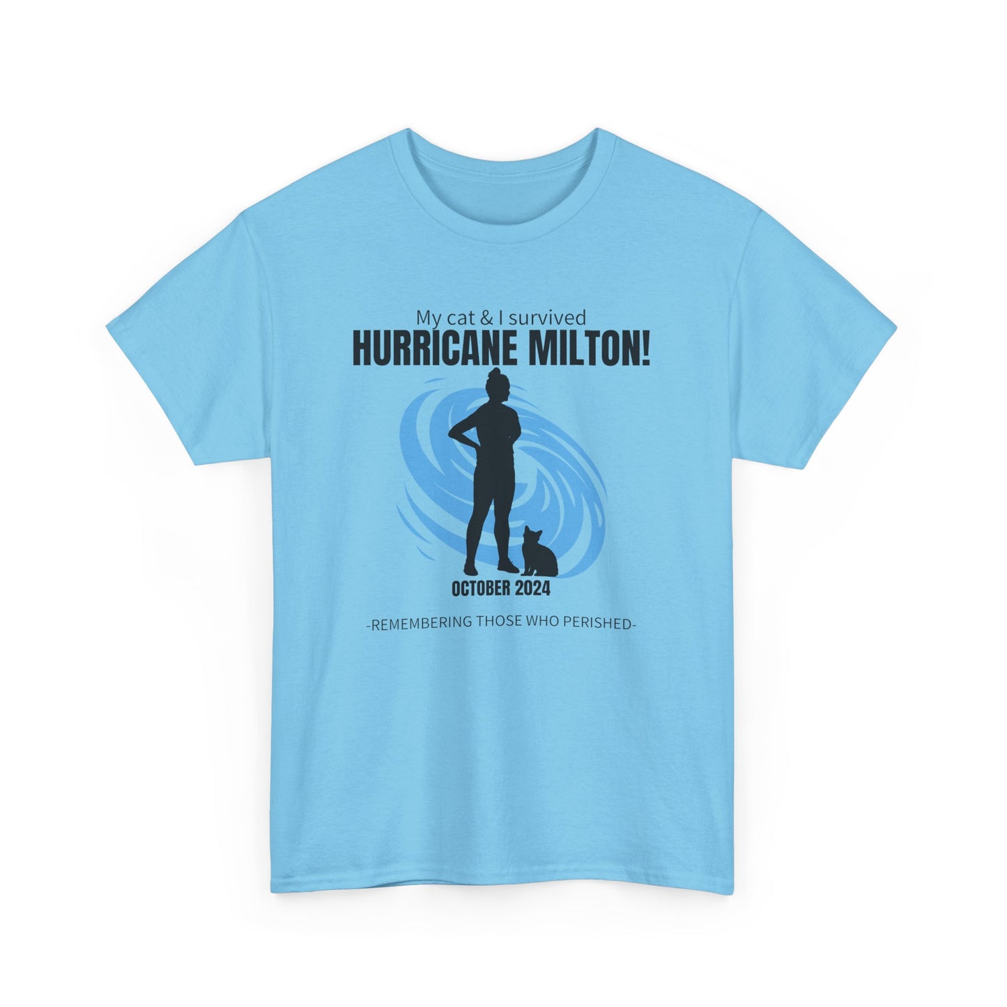 Hurricane Milton Survivor Unisex Heavy Cotton Tee