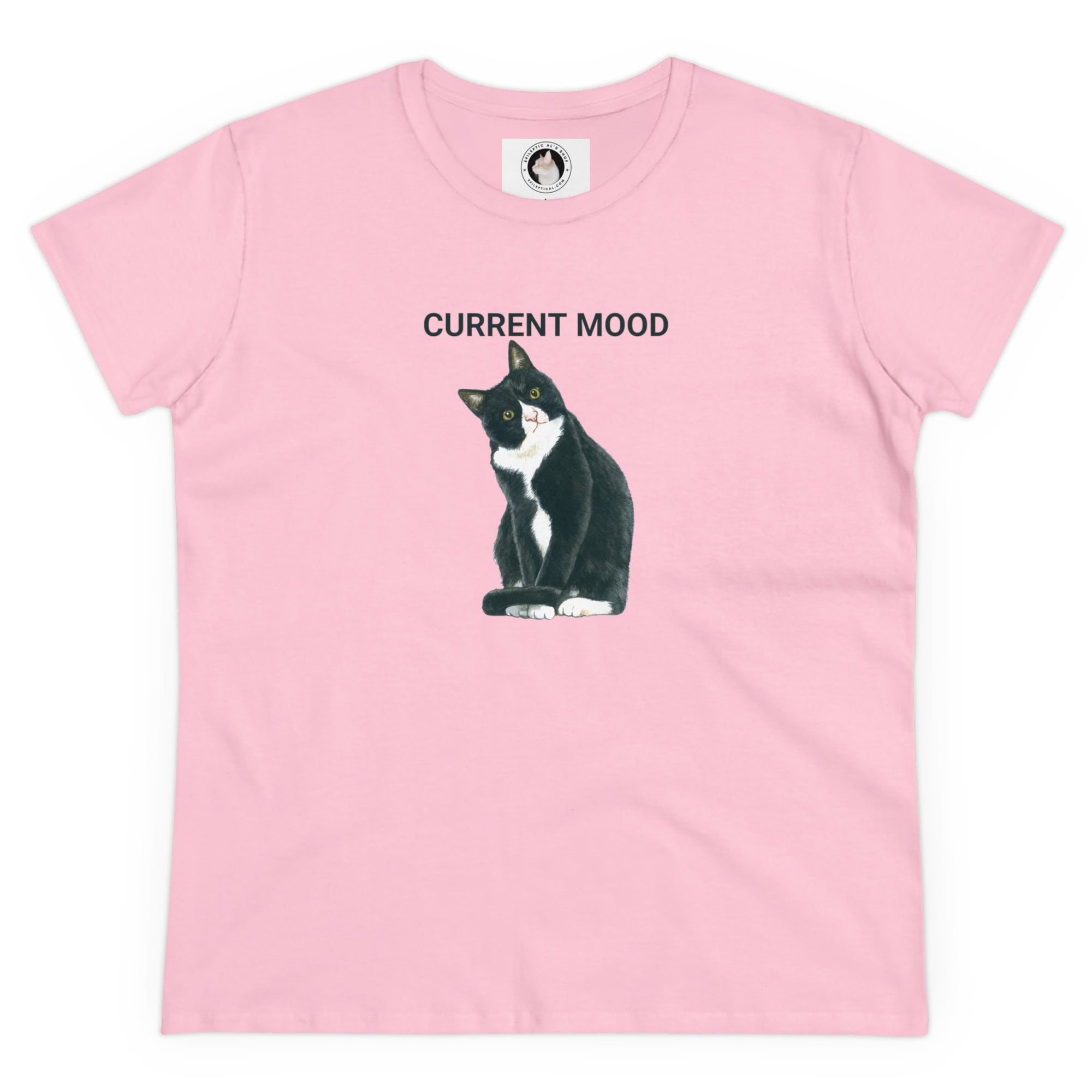 Current Mood: Wha? Women's Midweight Cotton Tee