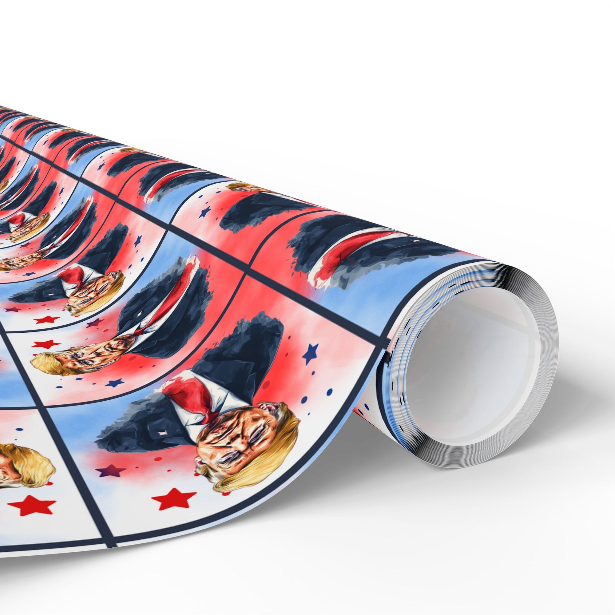 Stars & Trump Wrapping Paper, All Purpose