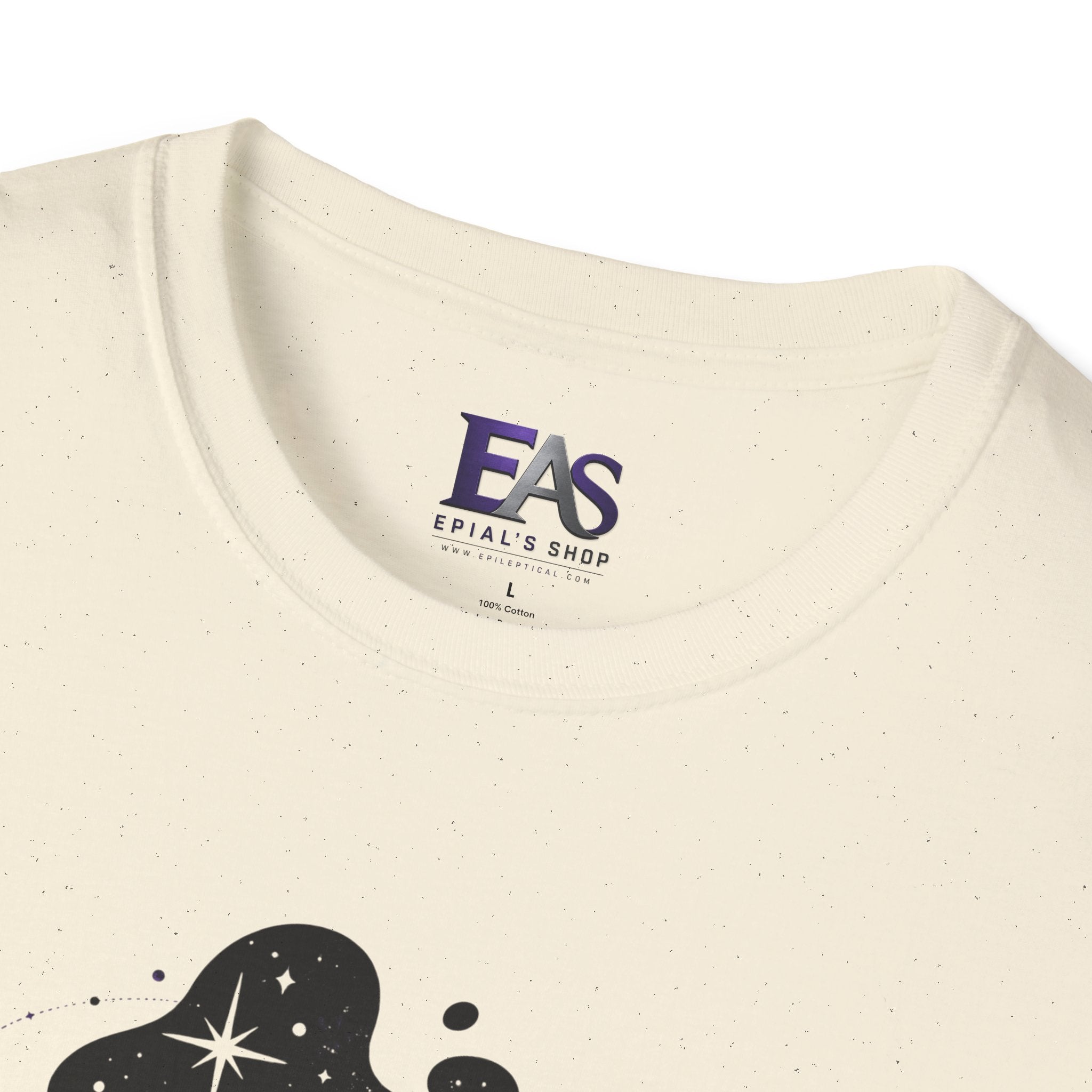 Catmosphere Cosmic Cat T-Shirt | Celestial Black Cat Graphic Tee