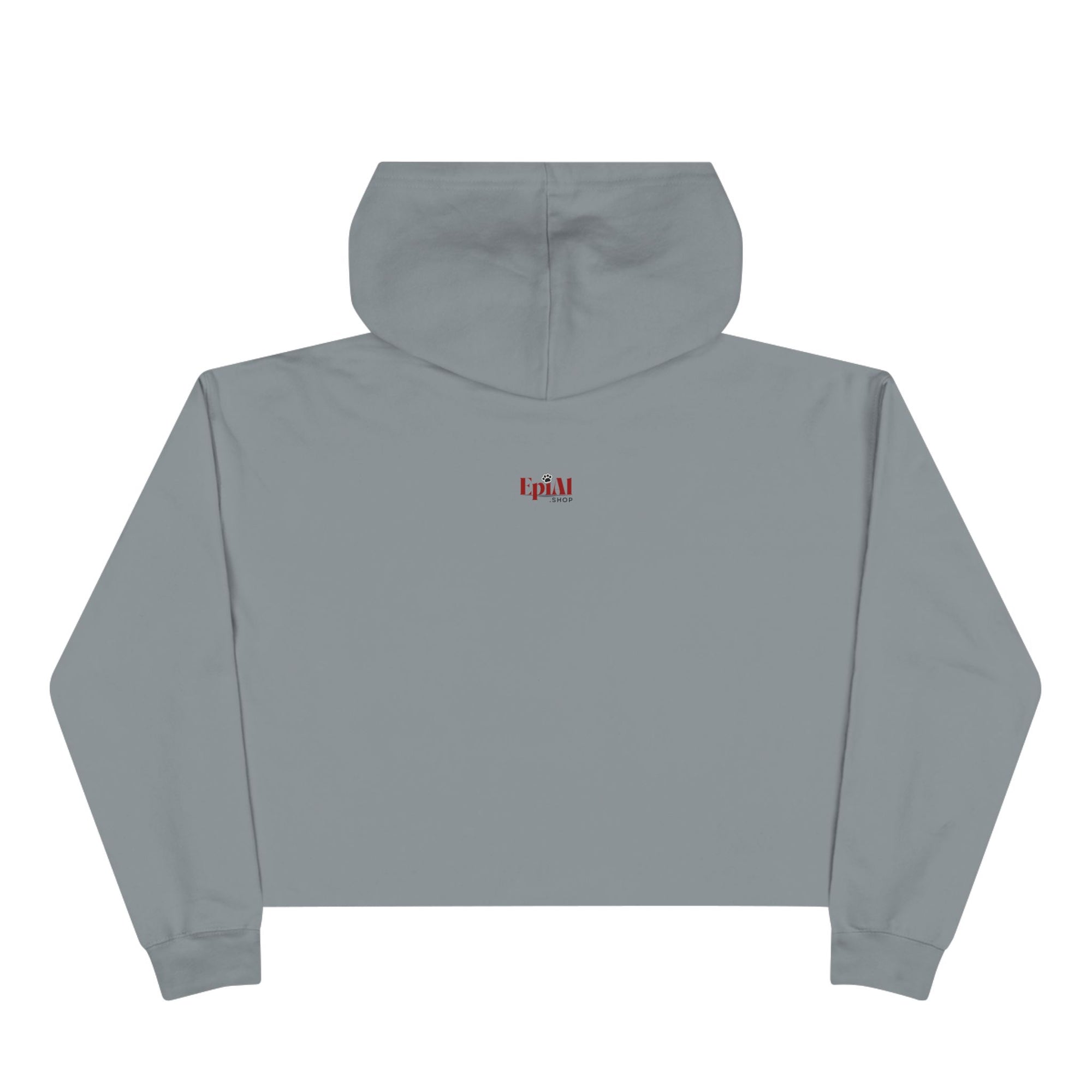 Purr Prose: Cacaphony of Life Crop Hoodie