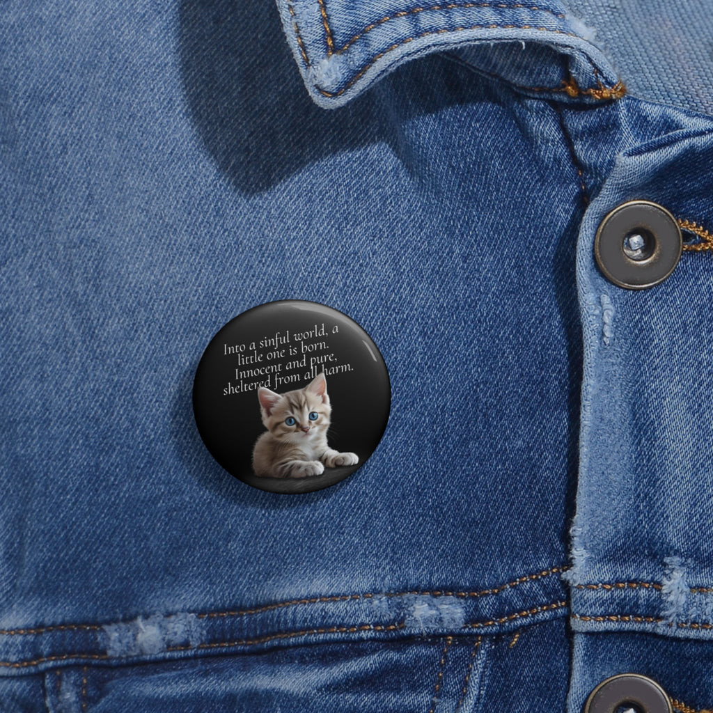 A Little One is Born Pin Buttons