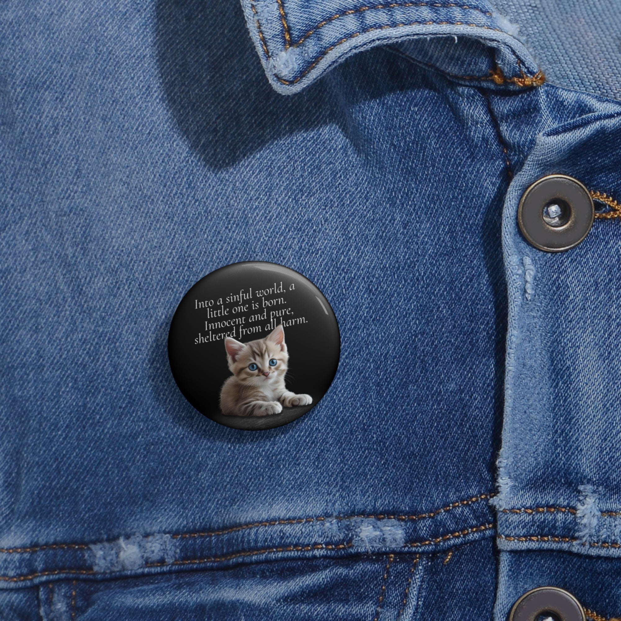 A Little One is Born Pin Buttons