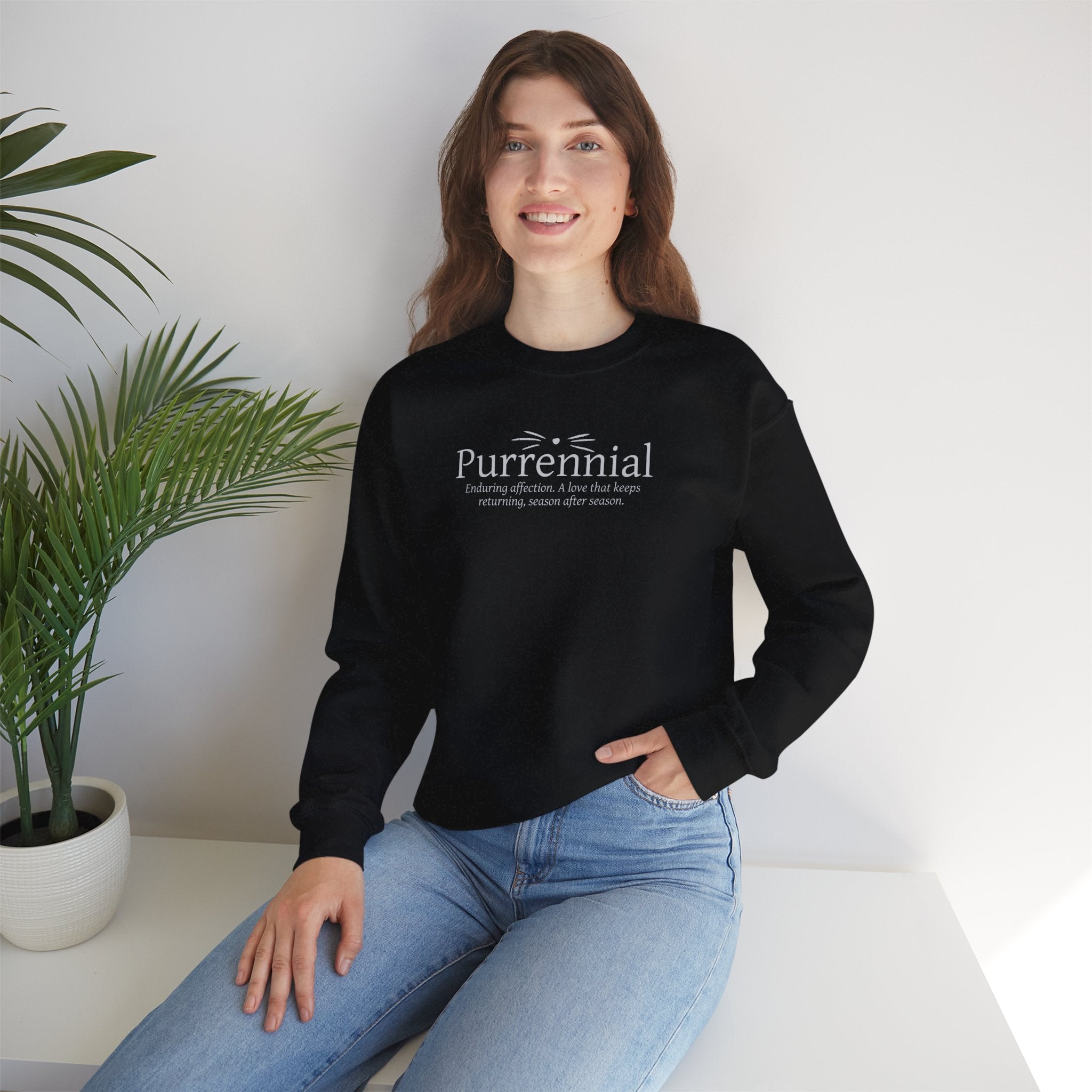 Purrennial Crewneck Sweatshirt
