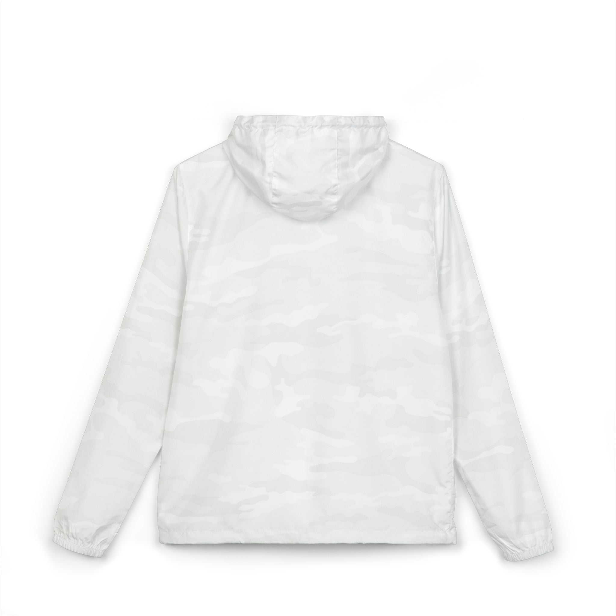 Brainstorm Champion Lightweight Windbreaker – White Camo Rain Jacket
