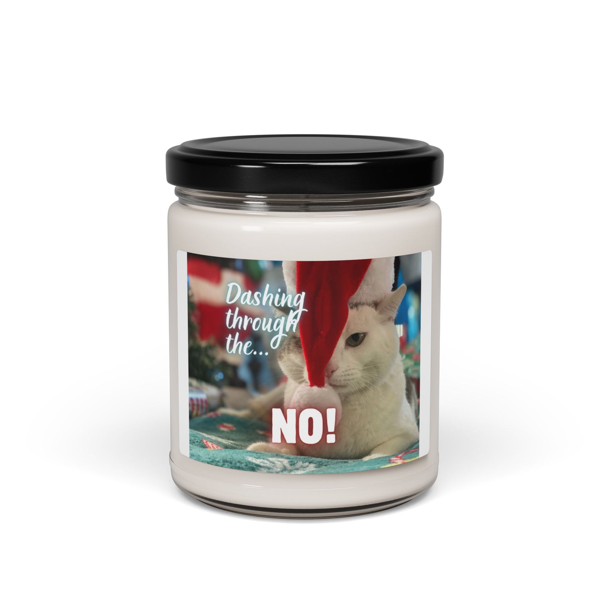 Dashing Through the No Scented Soy Candle, 9oz