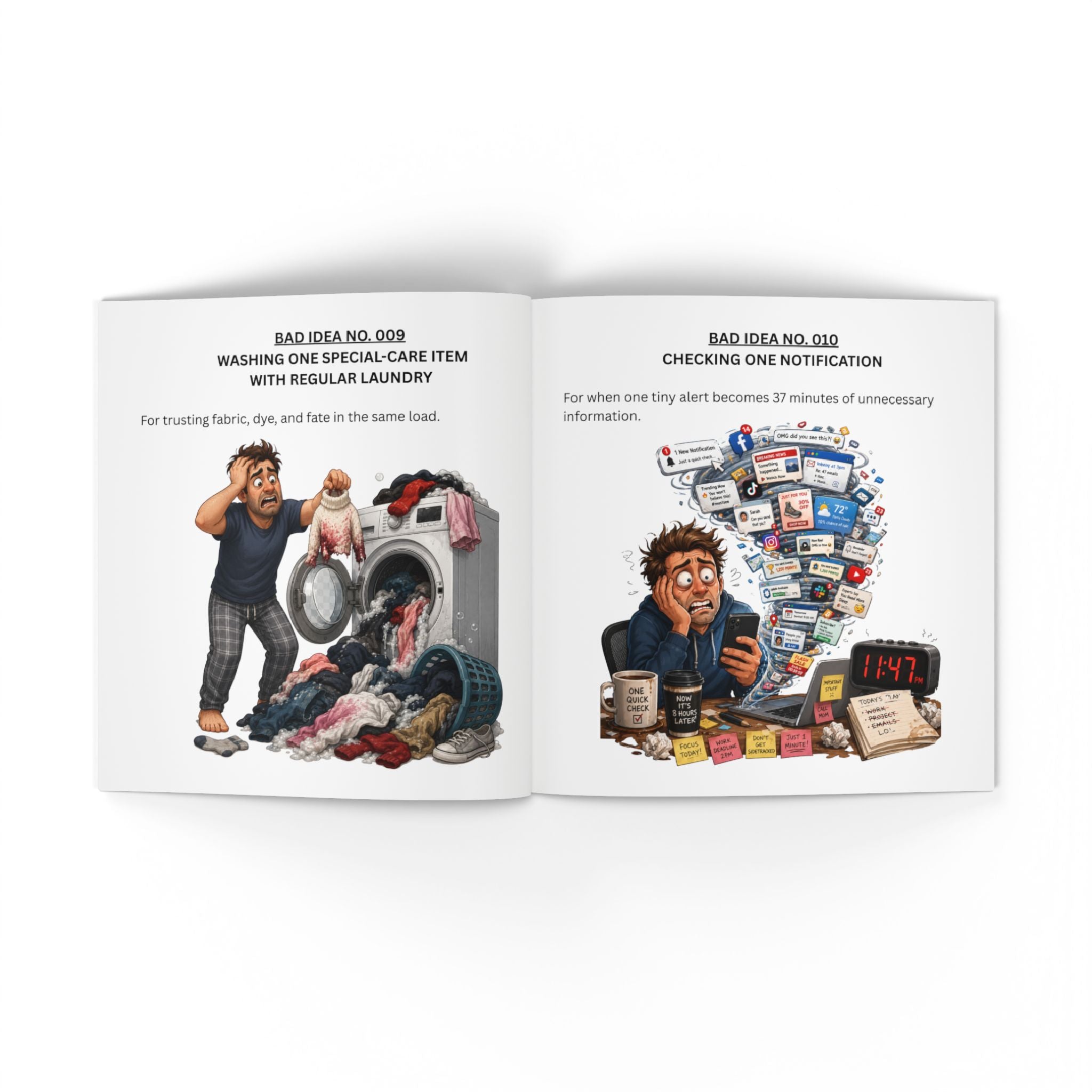 Bureau of Bad Ideas: Funny Faux-Government Softcover Book