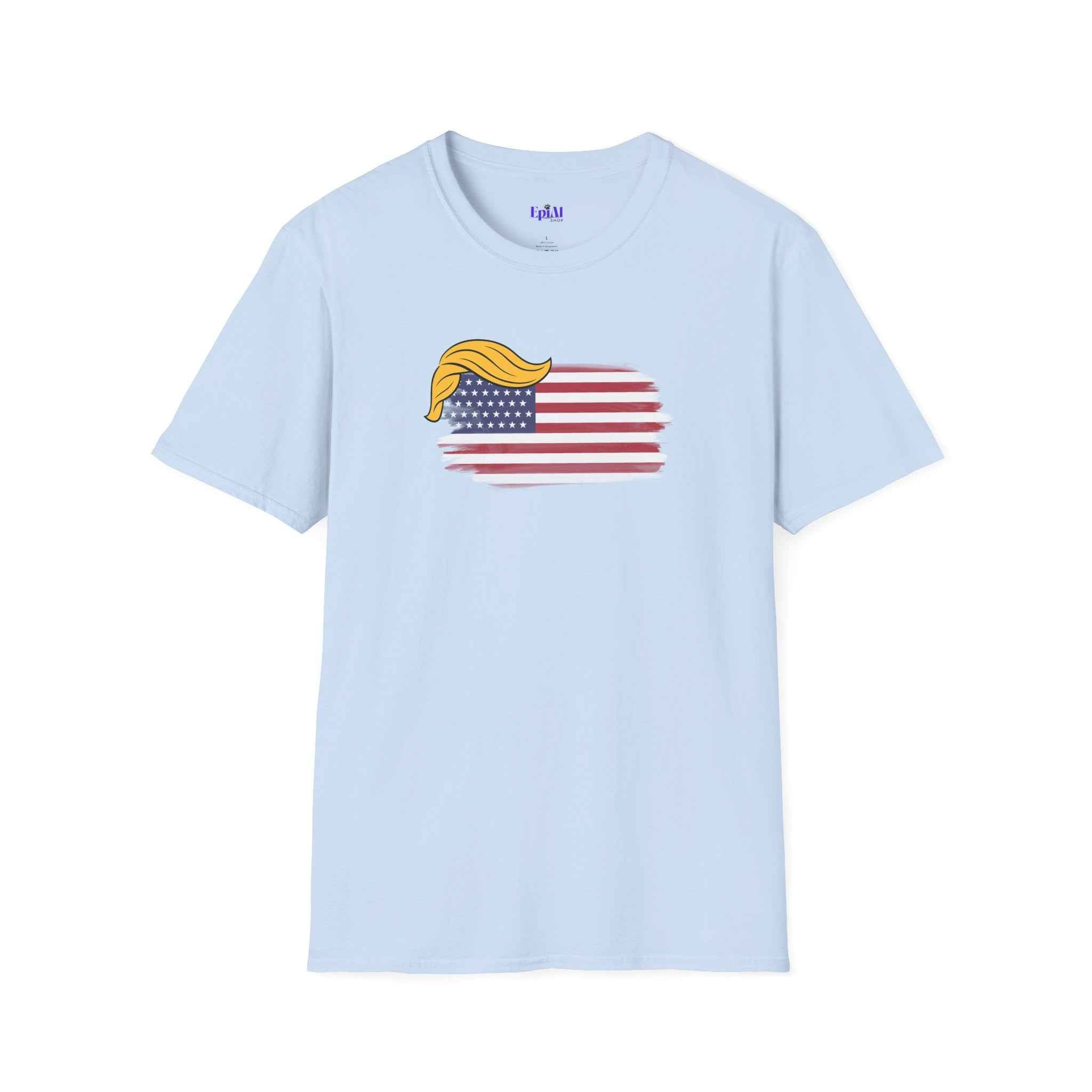 Swoop & Stripes Parody Tee – Unisex Soft Cotton T-Shirt
