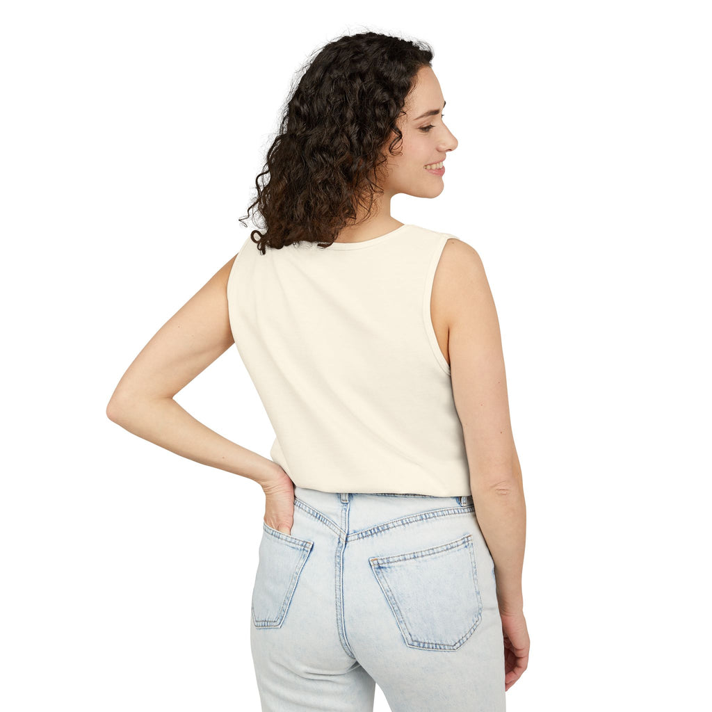 Emotionally Taxed Citizen Garment-Dyed Tank Top | Vintage Parody Cotton Tank