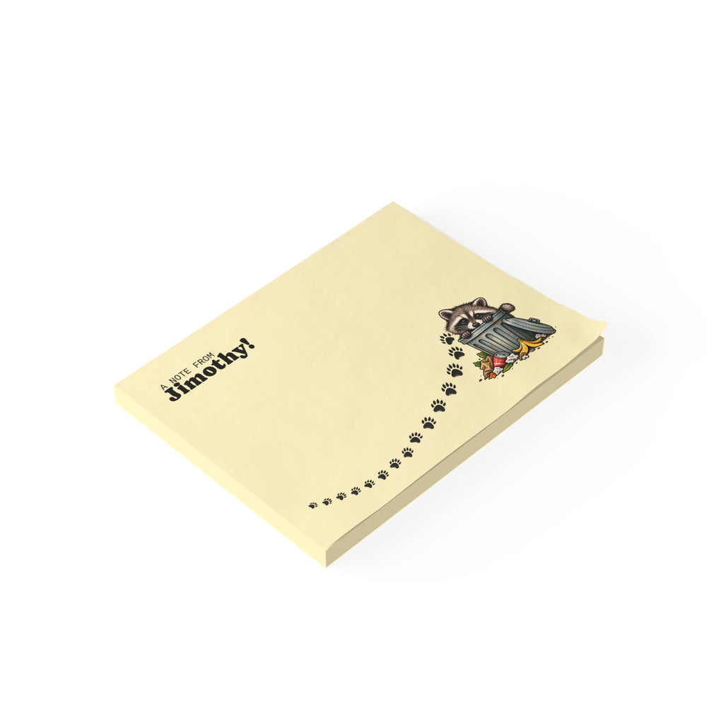 A Note From Jimothy Raccoon Post-it® Notes