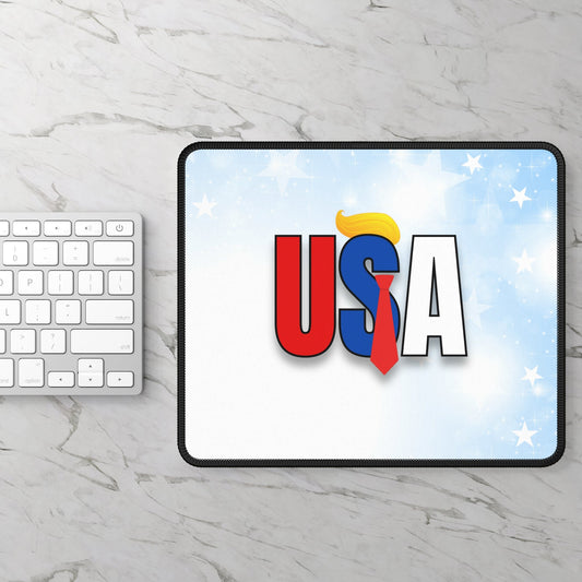 USA Themed Gaming Mouse Pad - Perfect for Gamers and Patriotic Events! Printify