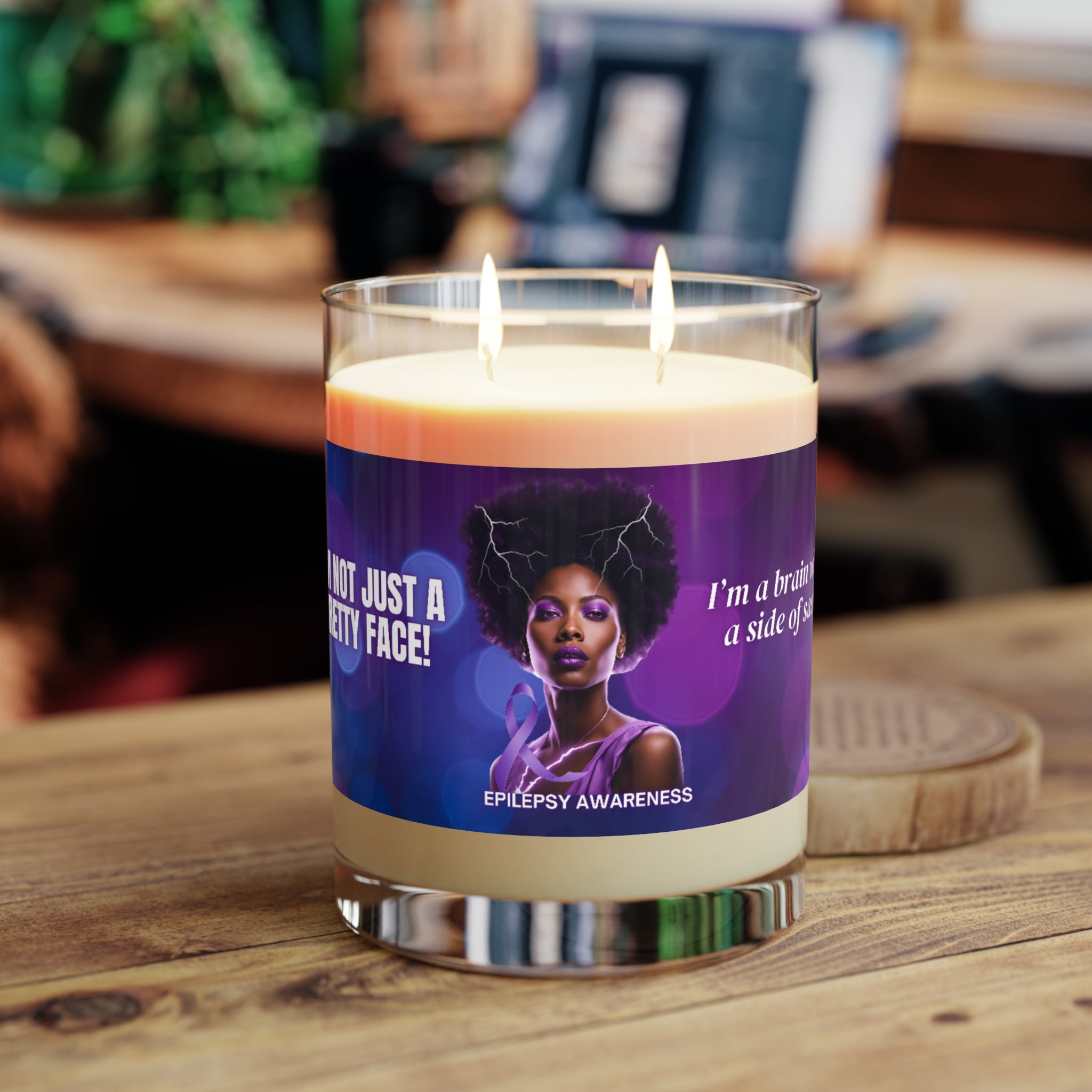 Sassy Brain Scented Candle - Full Glass, 11oz - EpiAl's Shop