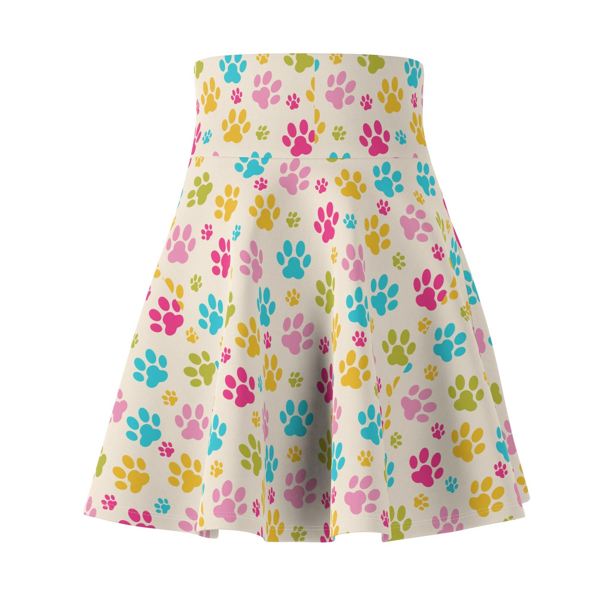 Rainbow Paws Women's Skater Skirt - EpiAl's Shop