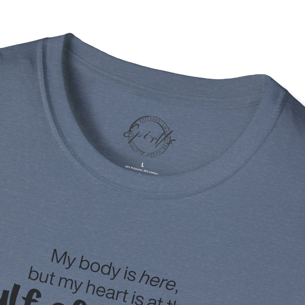 Heart at the Gulf Graphic T-Shirt - Perfect for Beach Lovers