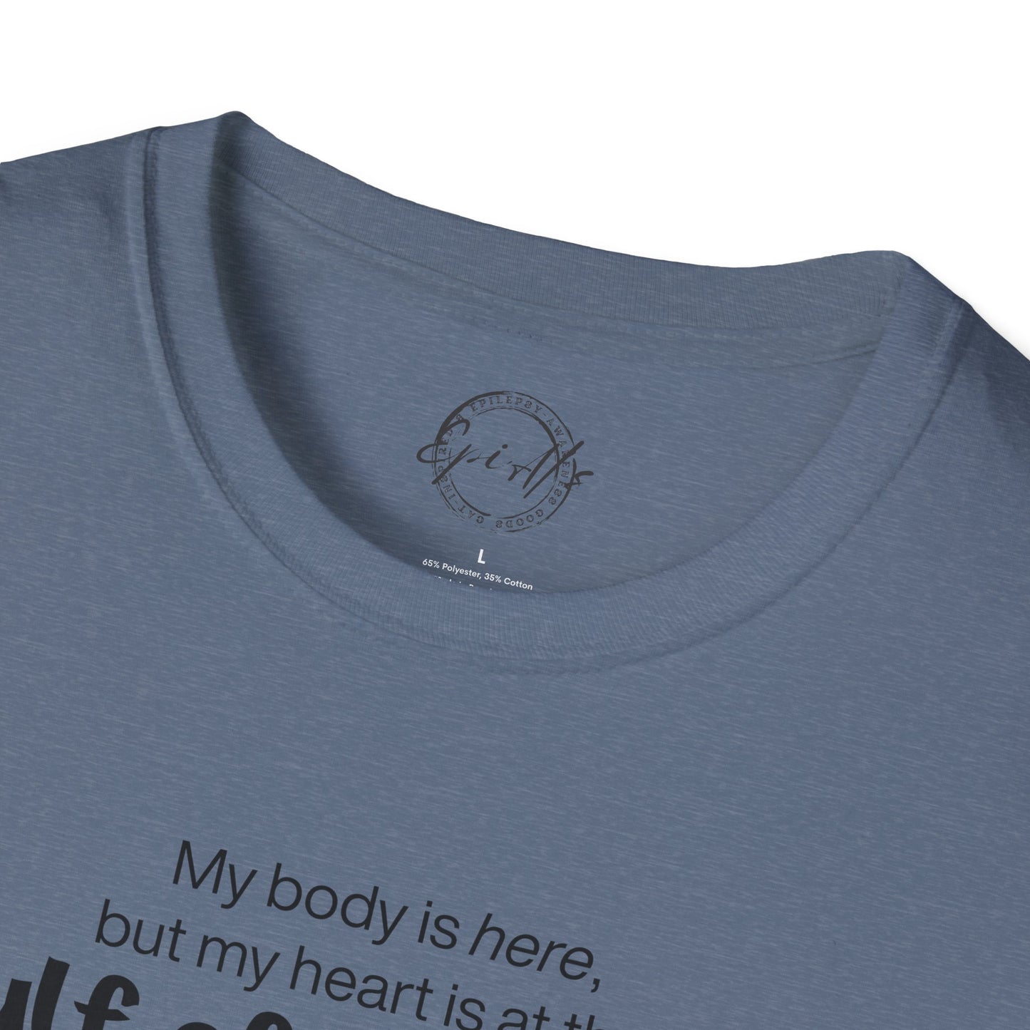 Heart at the Gulf of America Graphic T-Shirt - Perfect for Beach Lovers