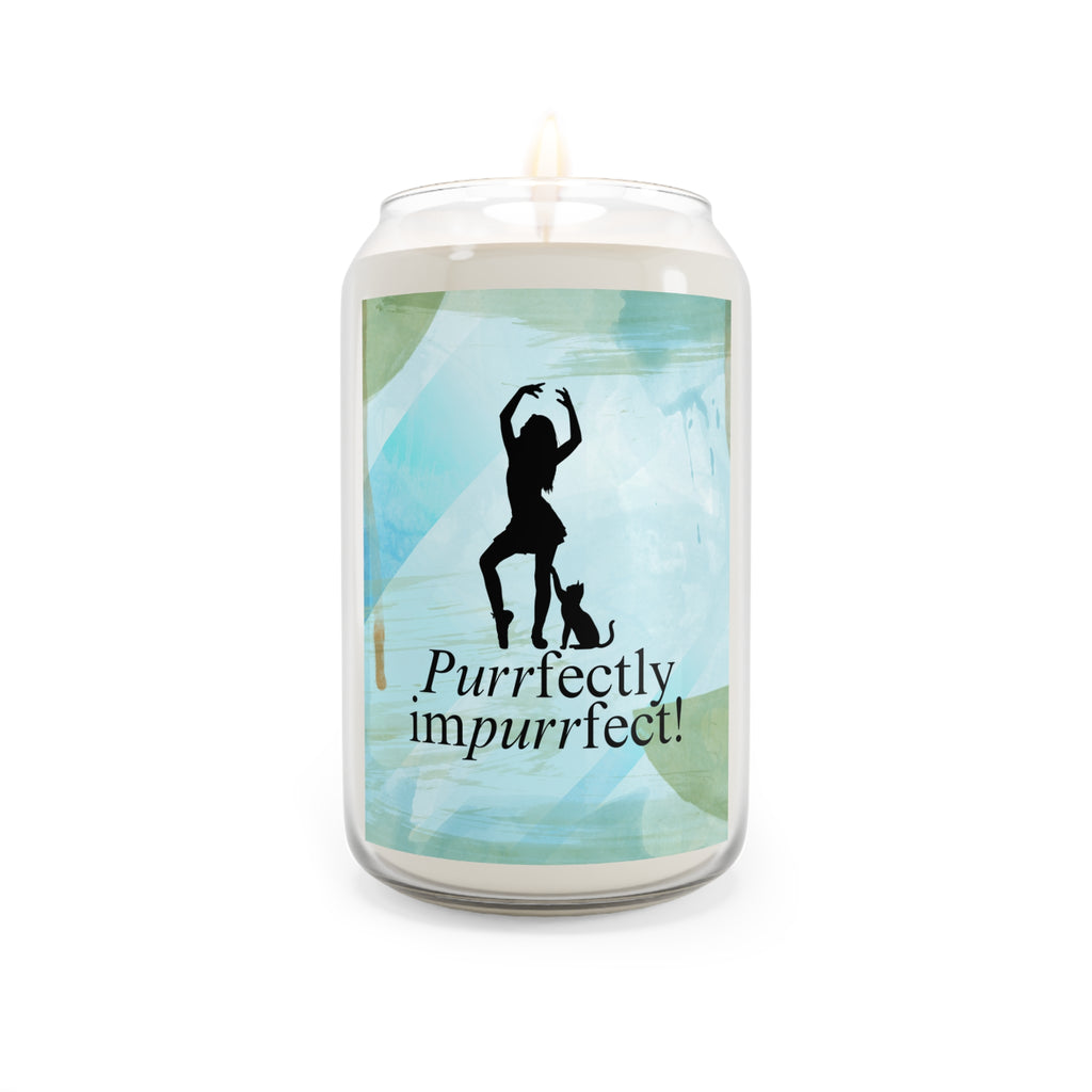 Purrfectly Impurrfect Scented Candle, 13.75oz