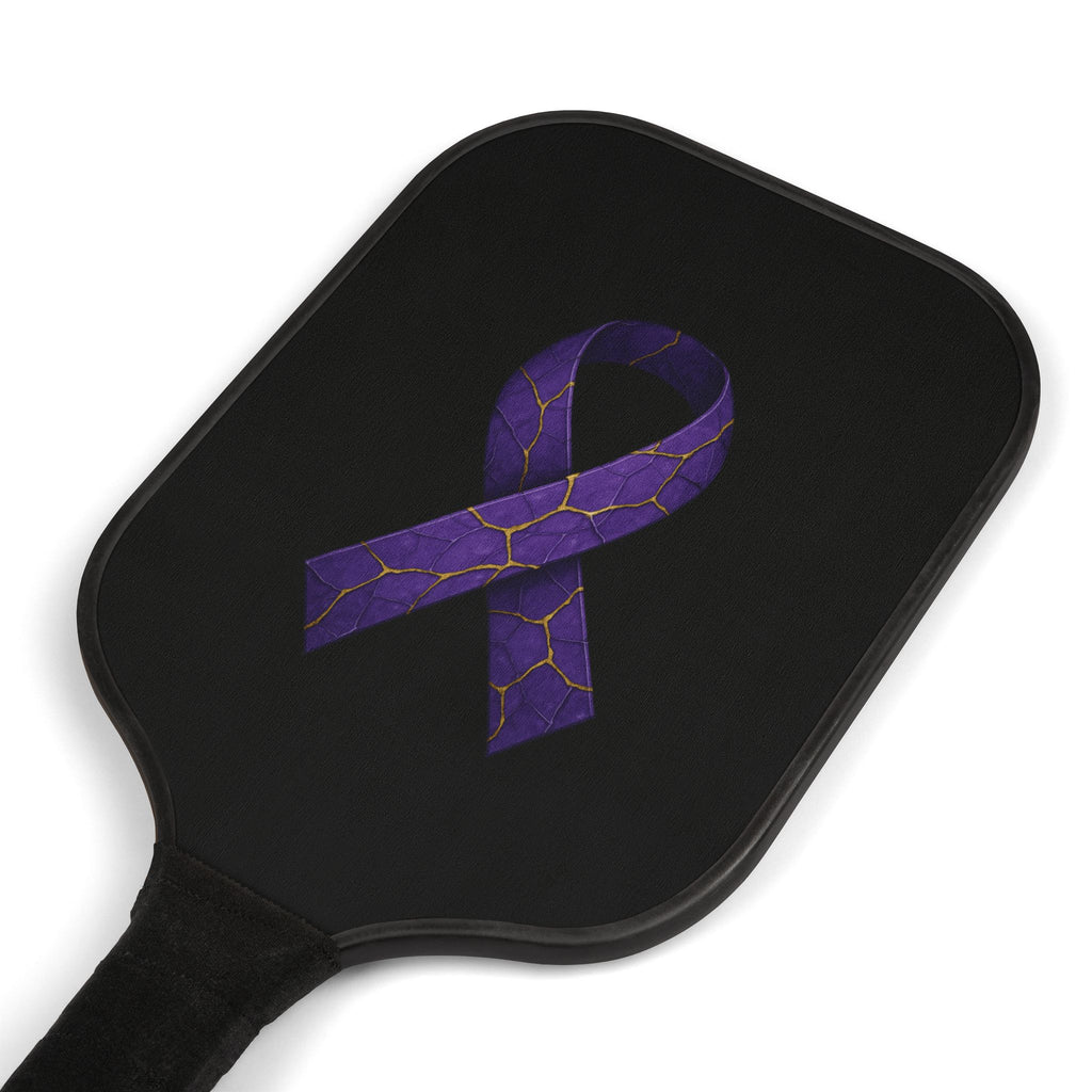 Purple Ribbon Pickleball Paddle Set | Epilepsy Awareness Edition