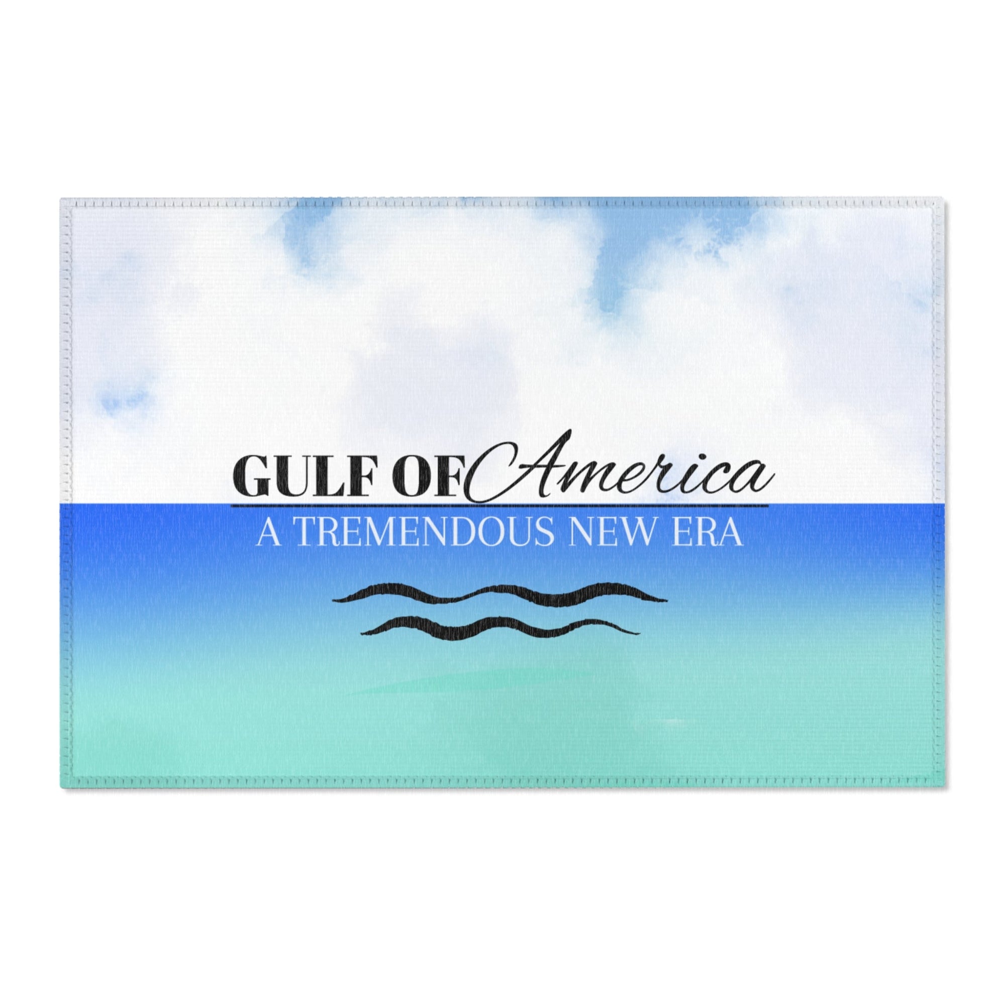 Gulf of America Area Rug - Coastal Decor Printify