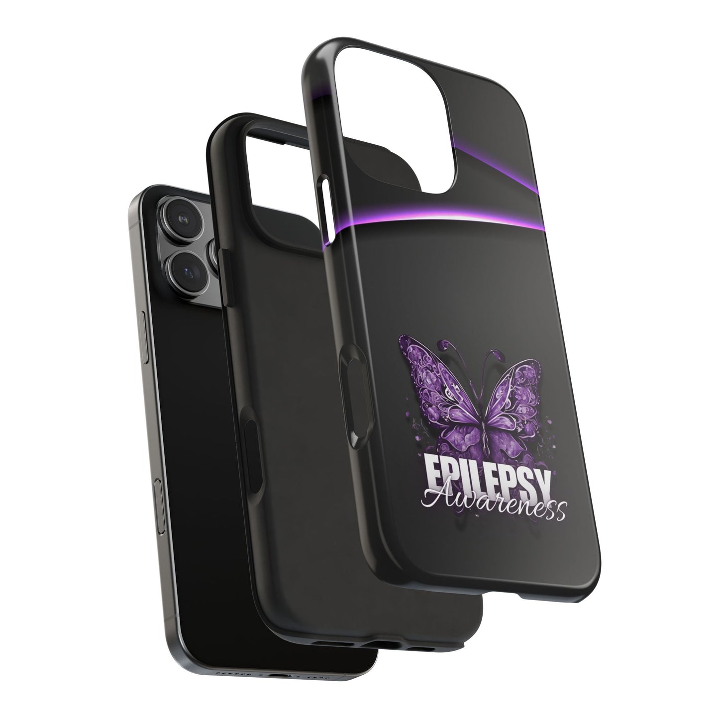 Epilepsy Awareness Butterfly Tough Phone Cases