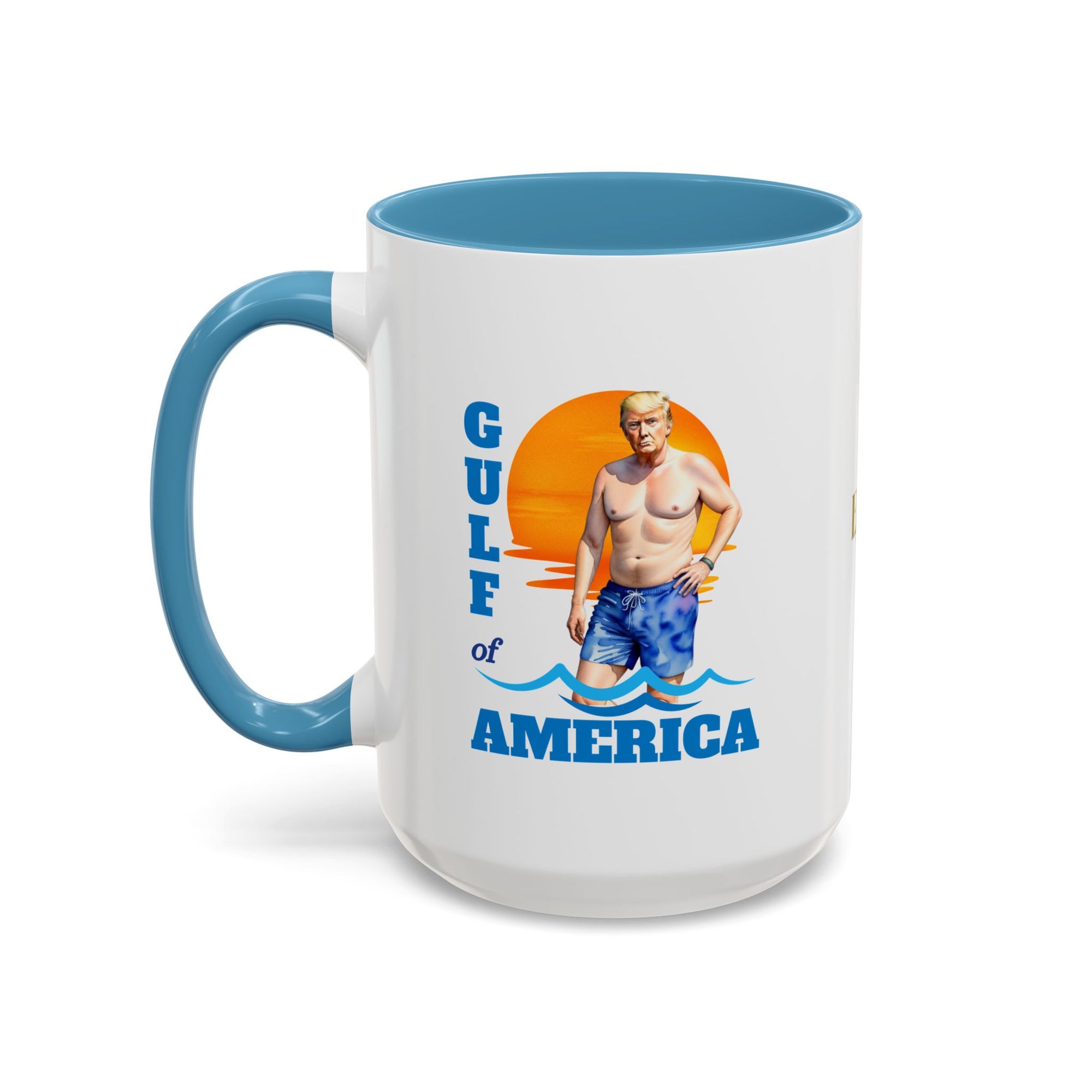 Humorous American Gulf Coffee Mug - 11/15oz Accent Mug for Fun Lovers