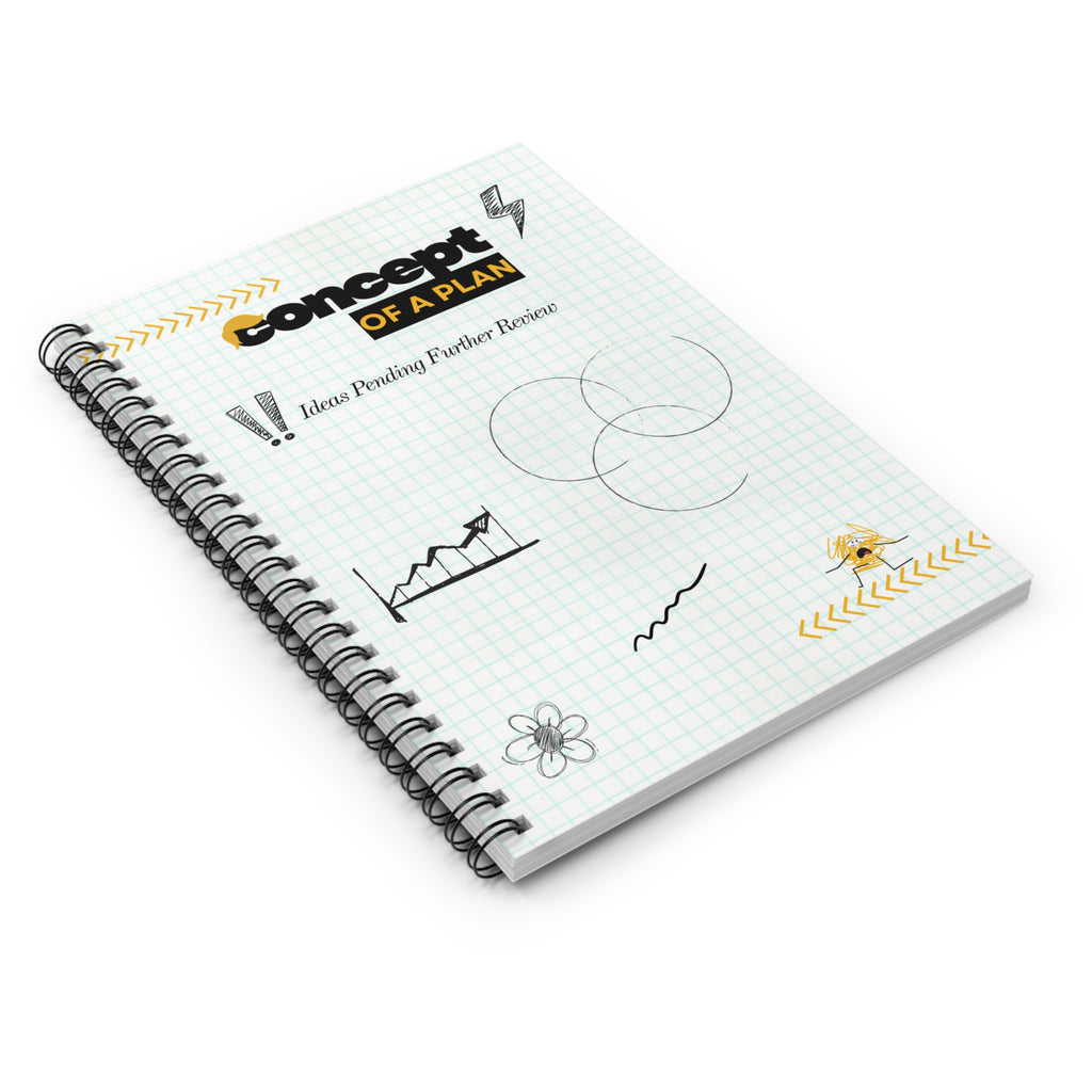 Concept of a Plan – Spiral Notebook