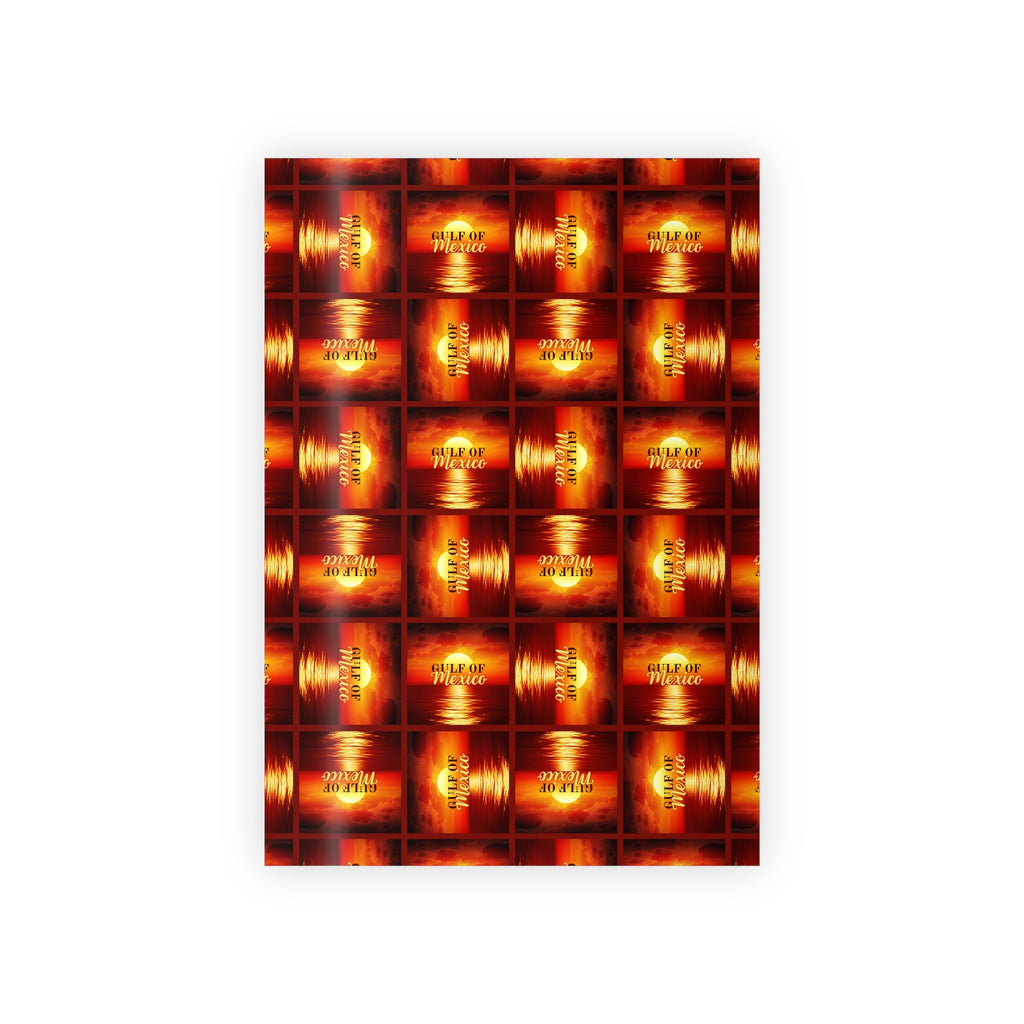 Gulf of Mexico Gift Wrapping Paper Roll - Perfect for Celebrations & Holidays Printify