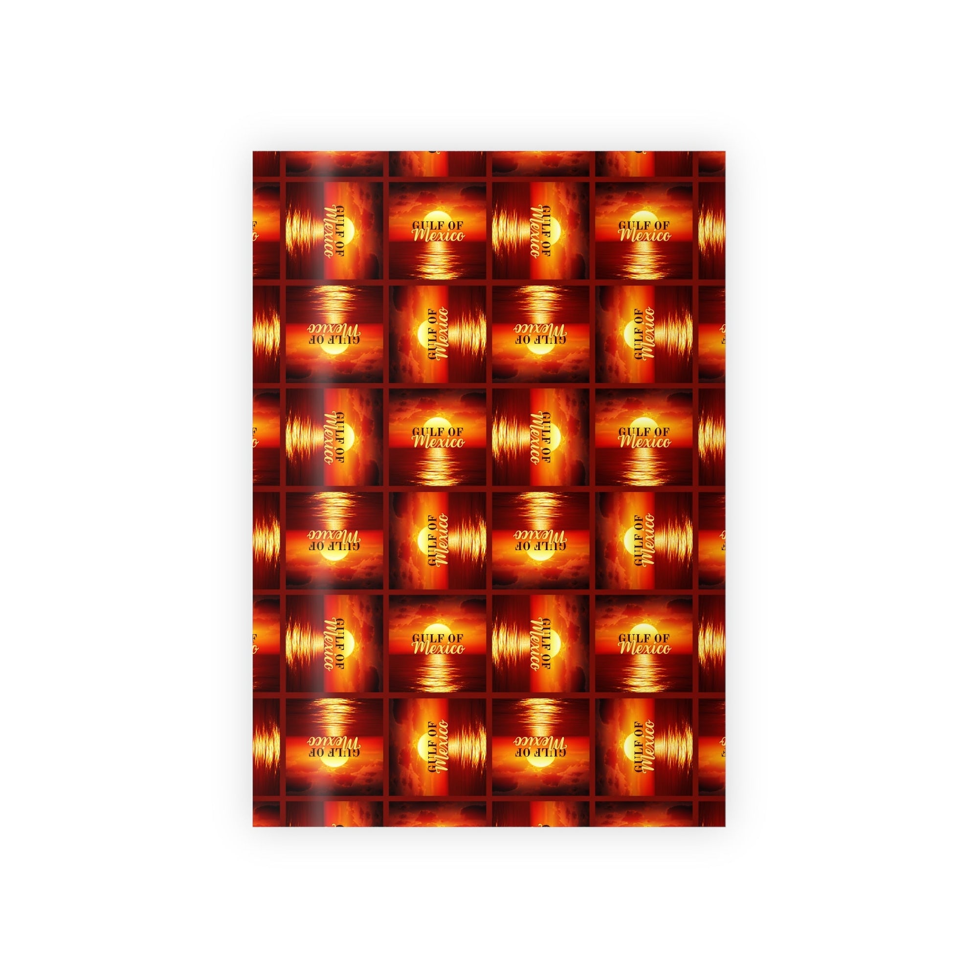 Gulf of Mexico Gift Wrapping Paper Roll - Perfect for Celebrations & Holidays Printify