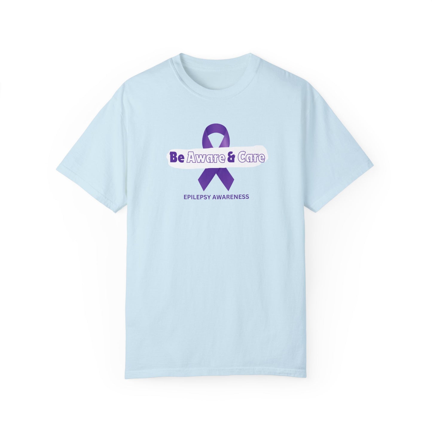 Be Aware Unisex Garment - Dyed T - shirt - T - Shirt - Epileptic Al’s Shop