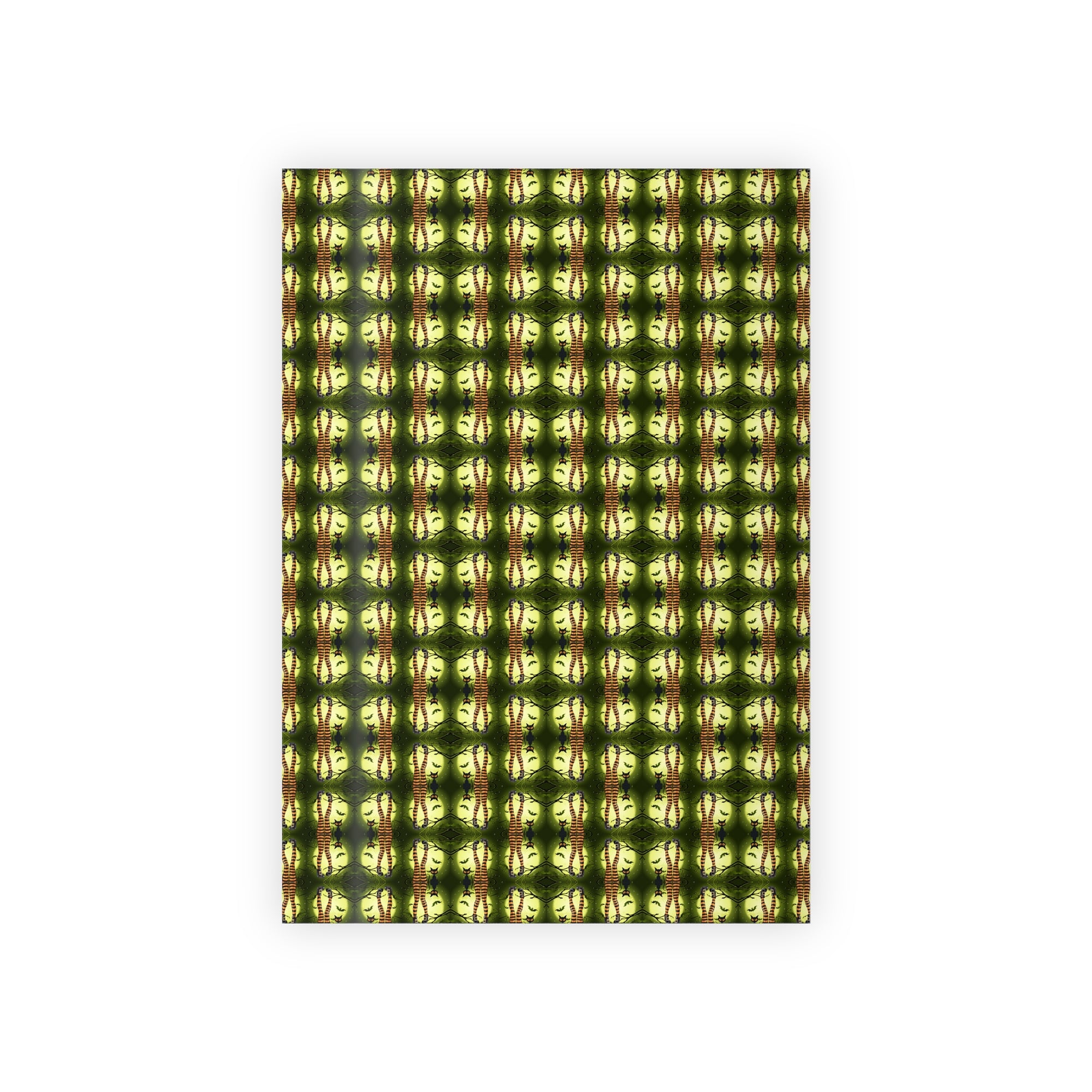 Halloween Cat Lady Gift Wrapping Paper Roll
