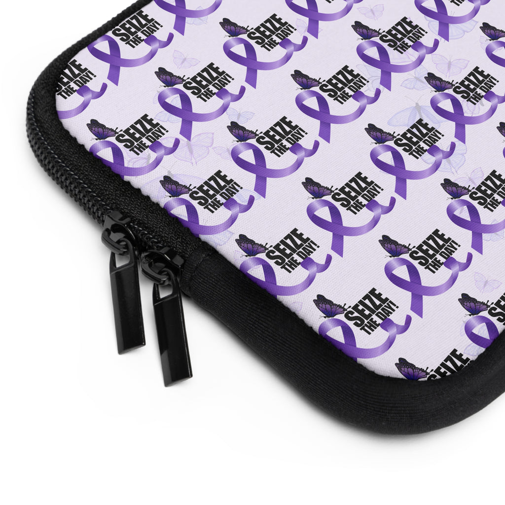 Purple Epilepsy Awareness Laptop Sleeve