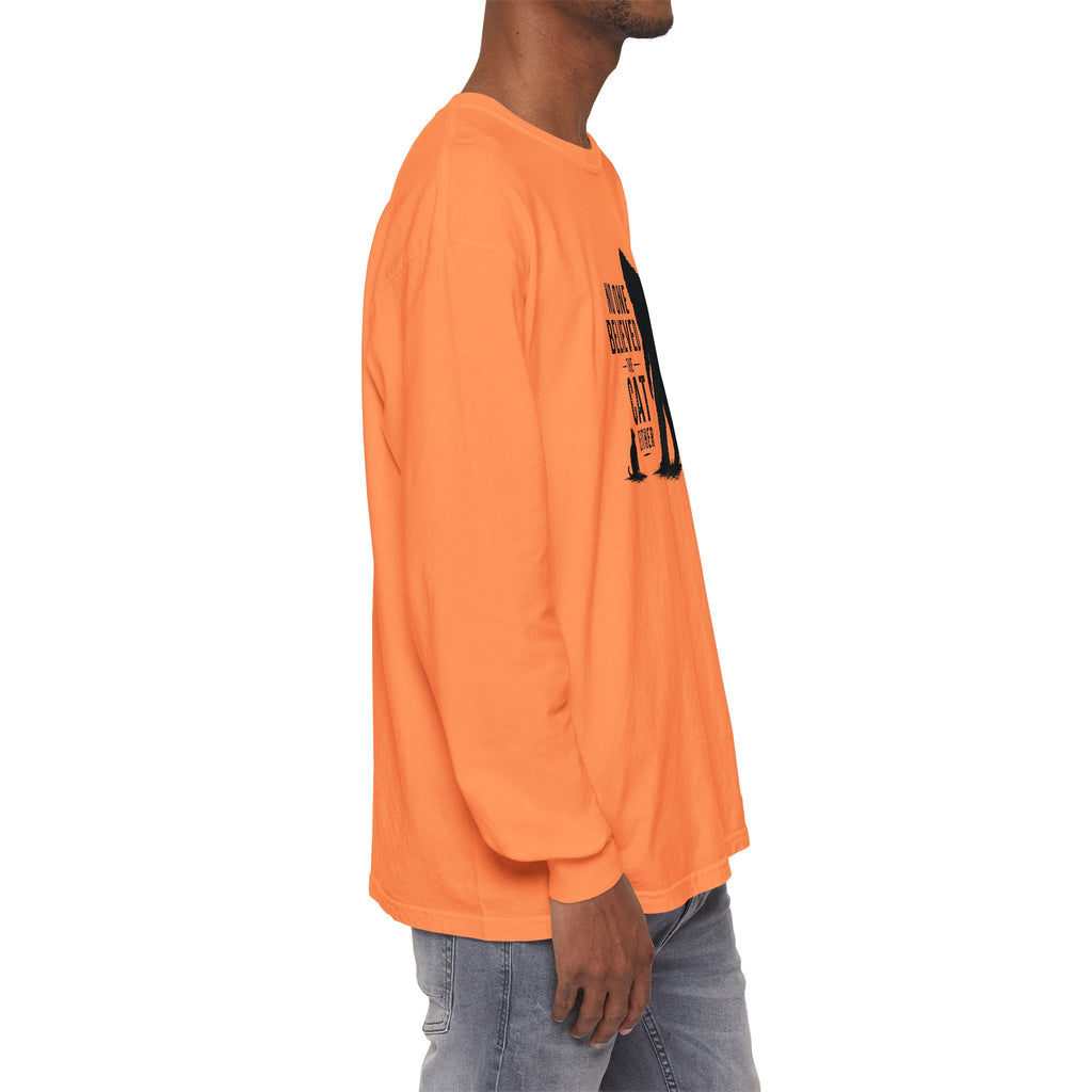 No One Believed the Cat Either Long Sleeve Shirt
