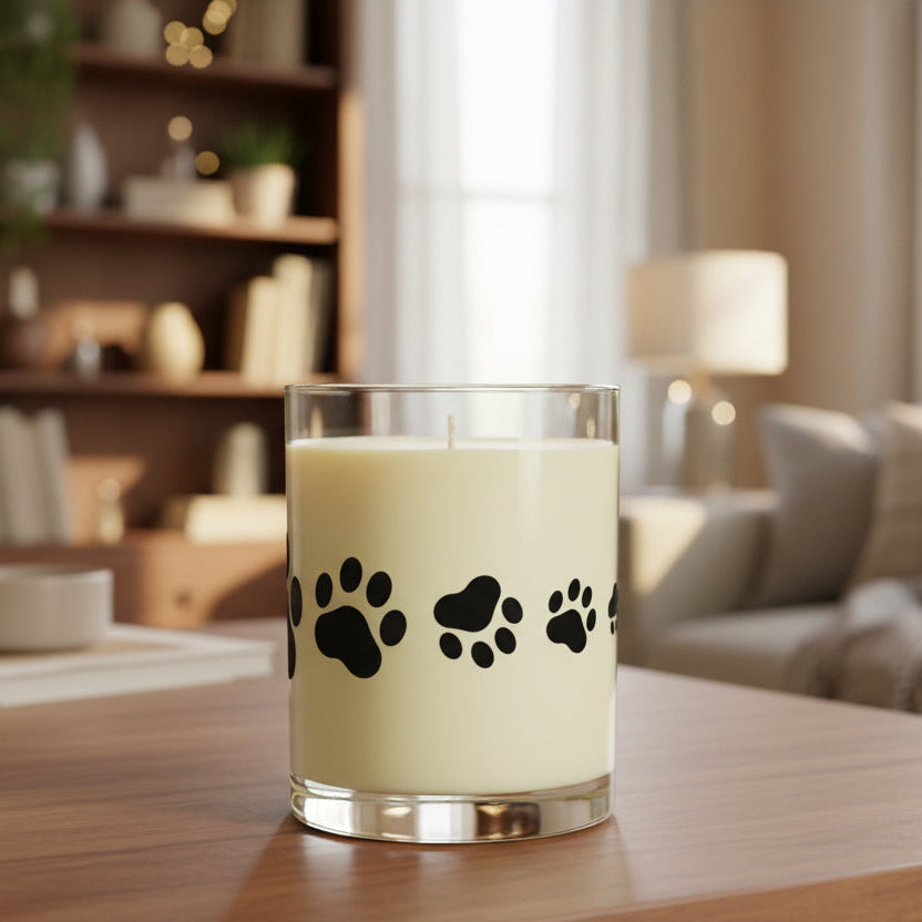 Paws & Reflect Soy Candle – Calm, Cozy, Slightly Judgmental